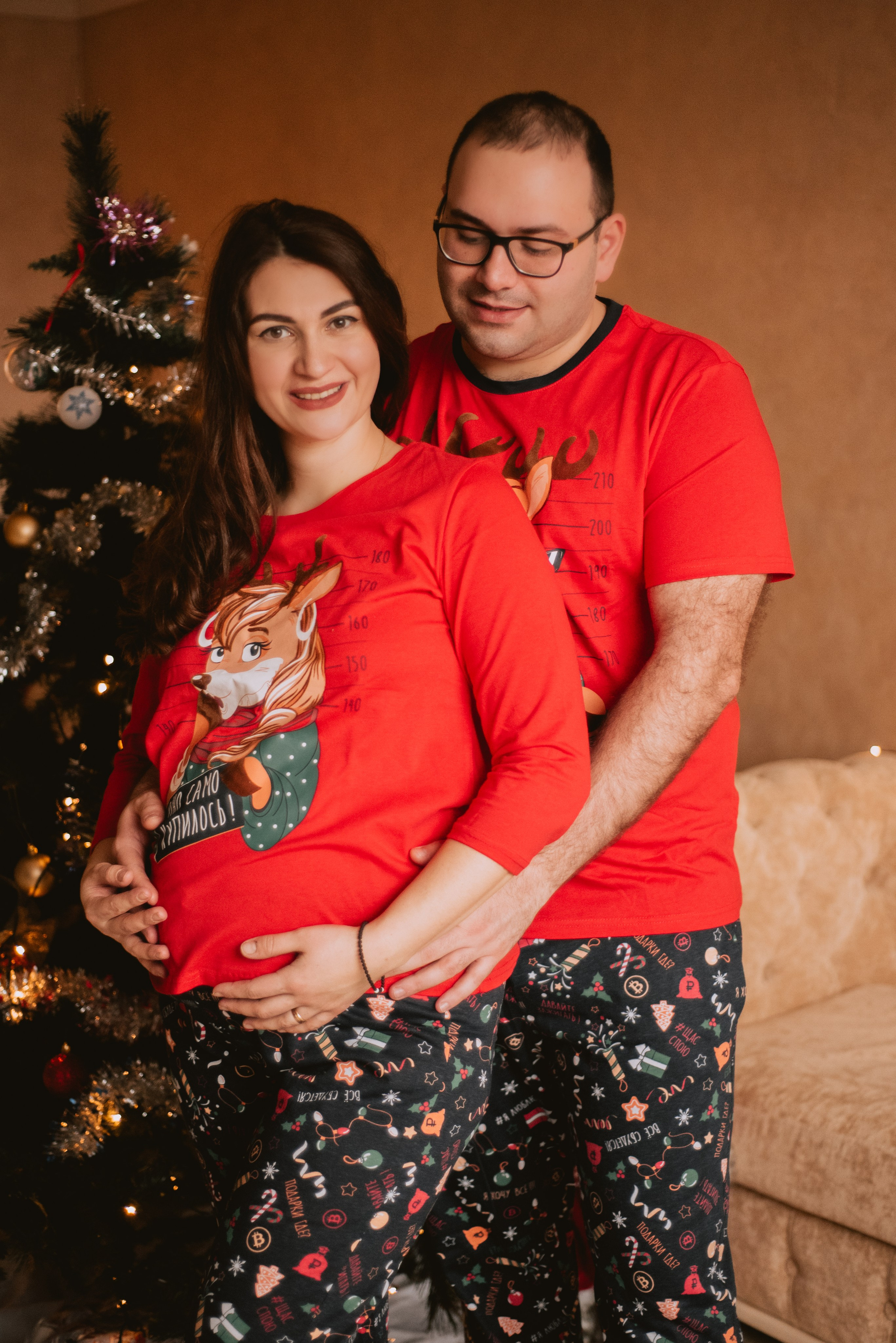 Новый год ДОМА. Семейный и женский фотограф Лоо Краснодар Сочи Энем Татьяна Трибурт