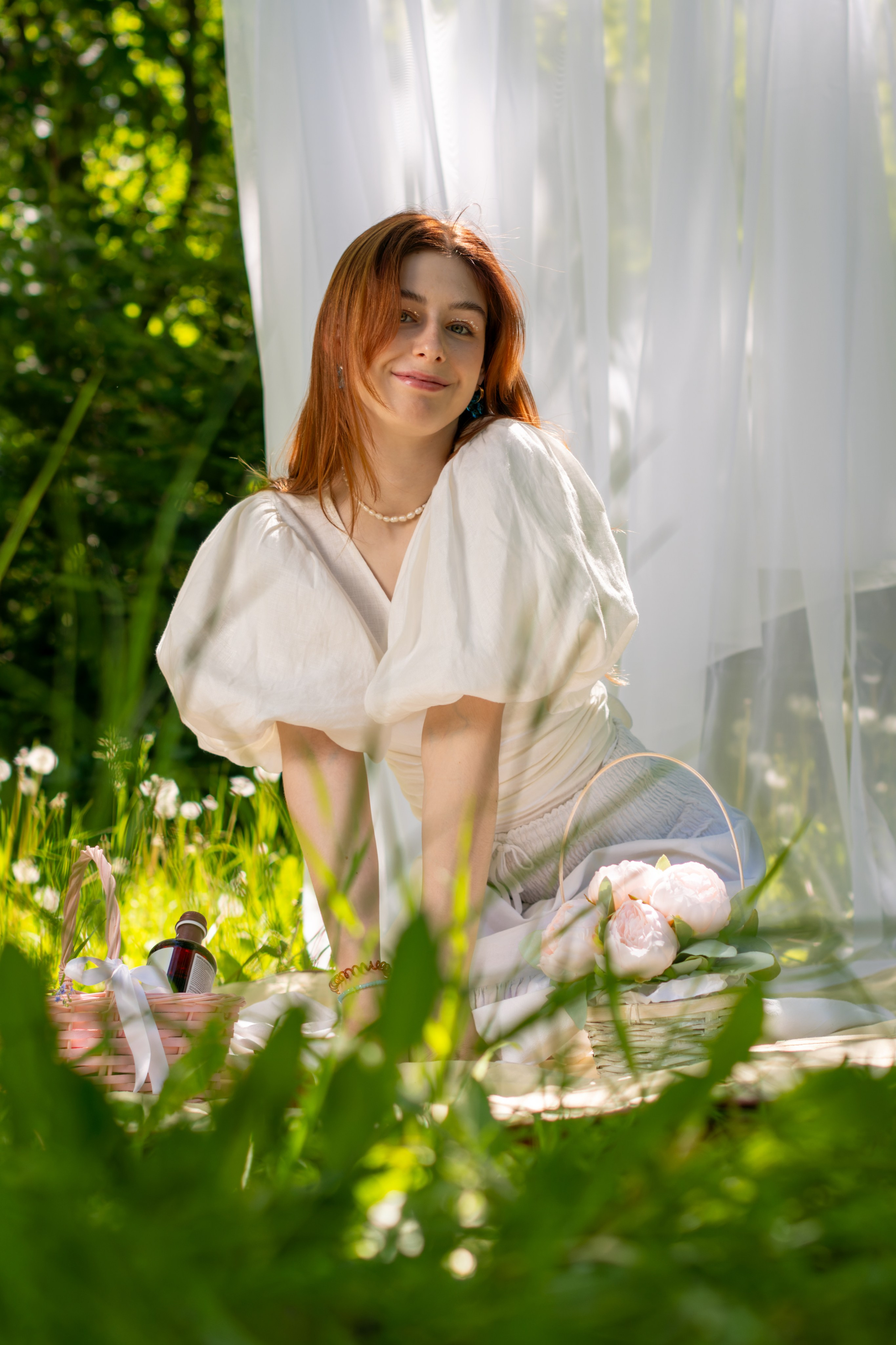 Летняя фотосессия в парке