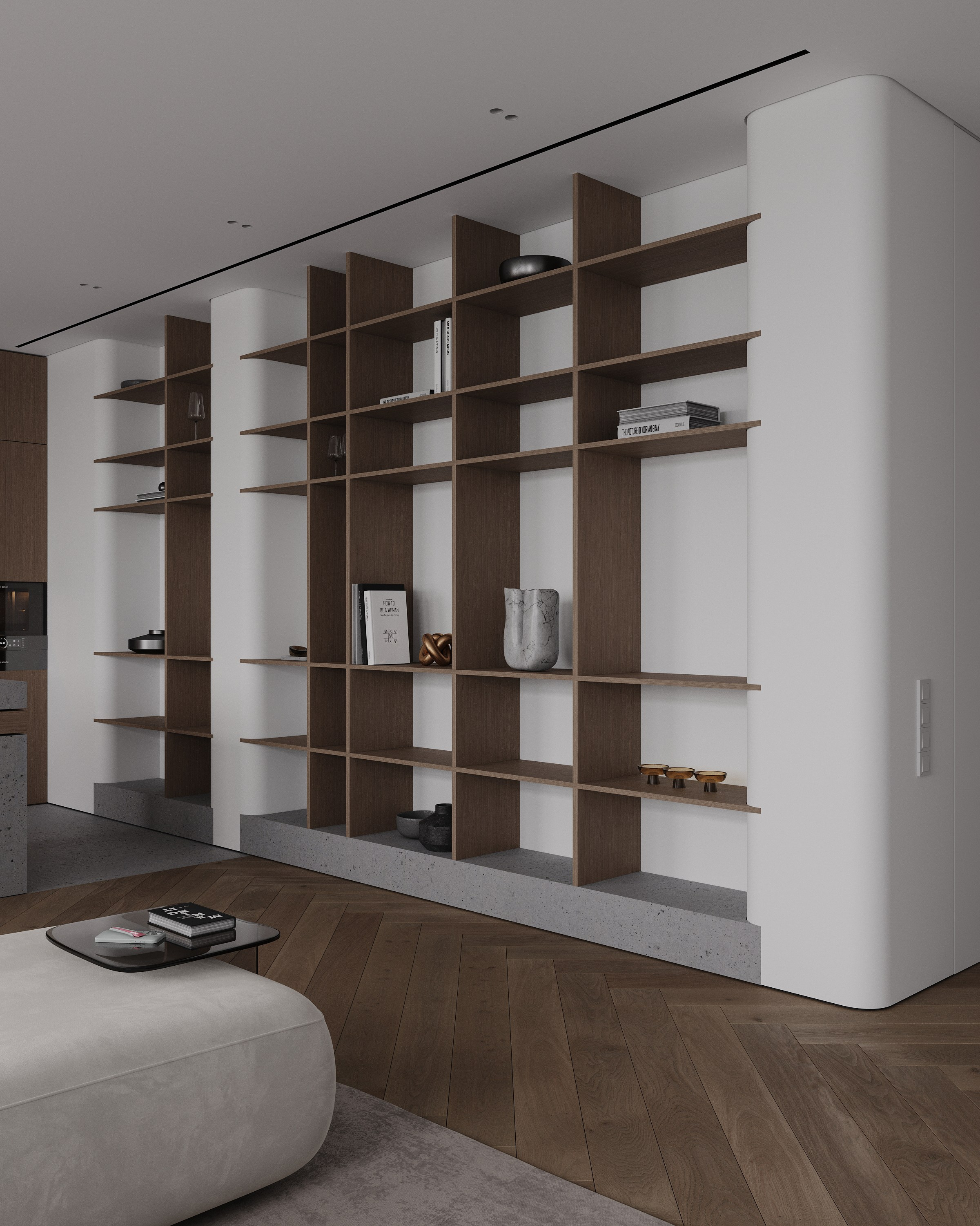 Кухня- гостиная. 3D визуализатор