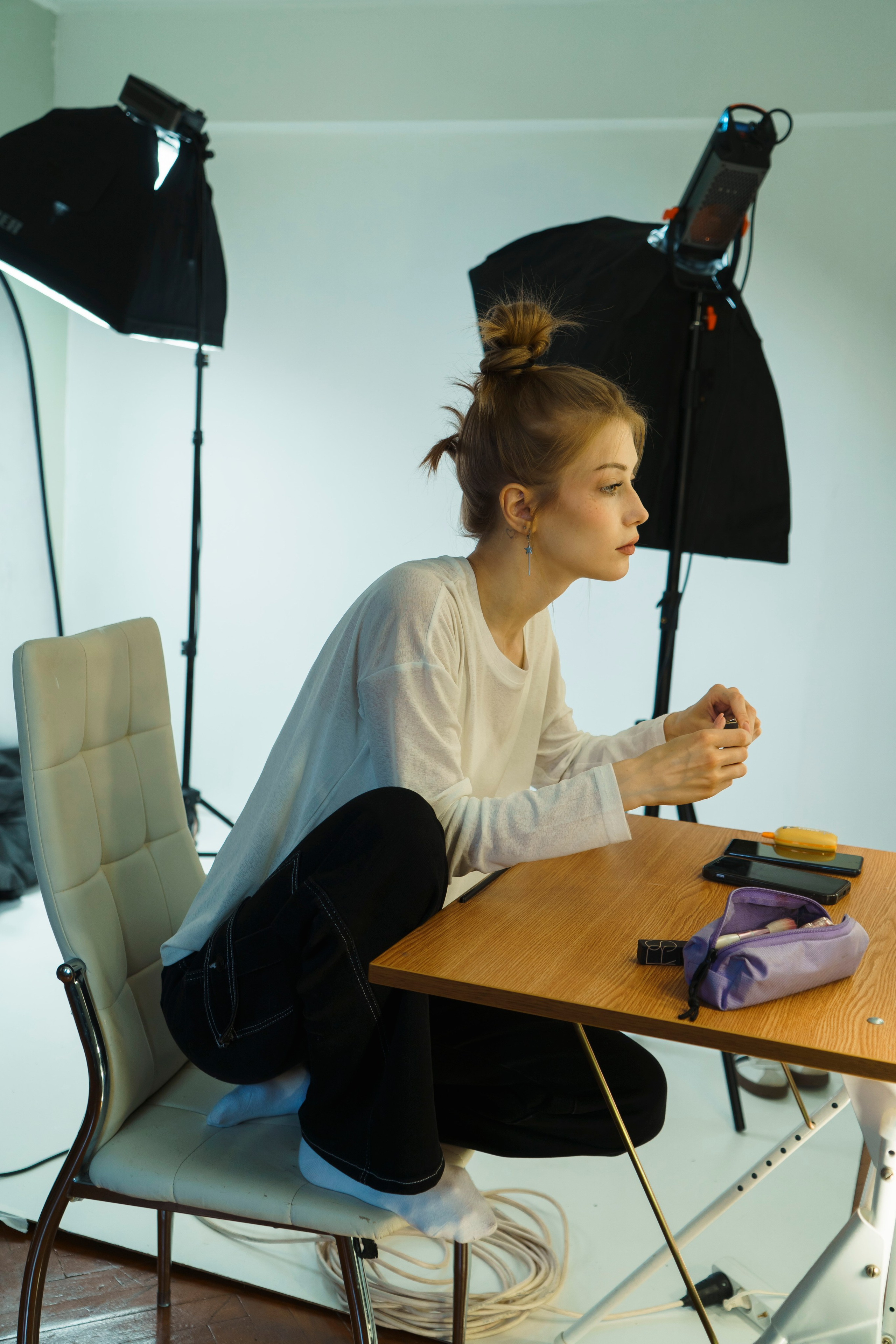 Съемка портрета в студии. Профессиональный портретный фотограф в Москве Владимир Глаголев