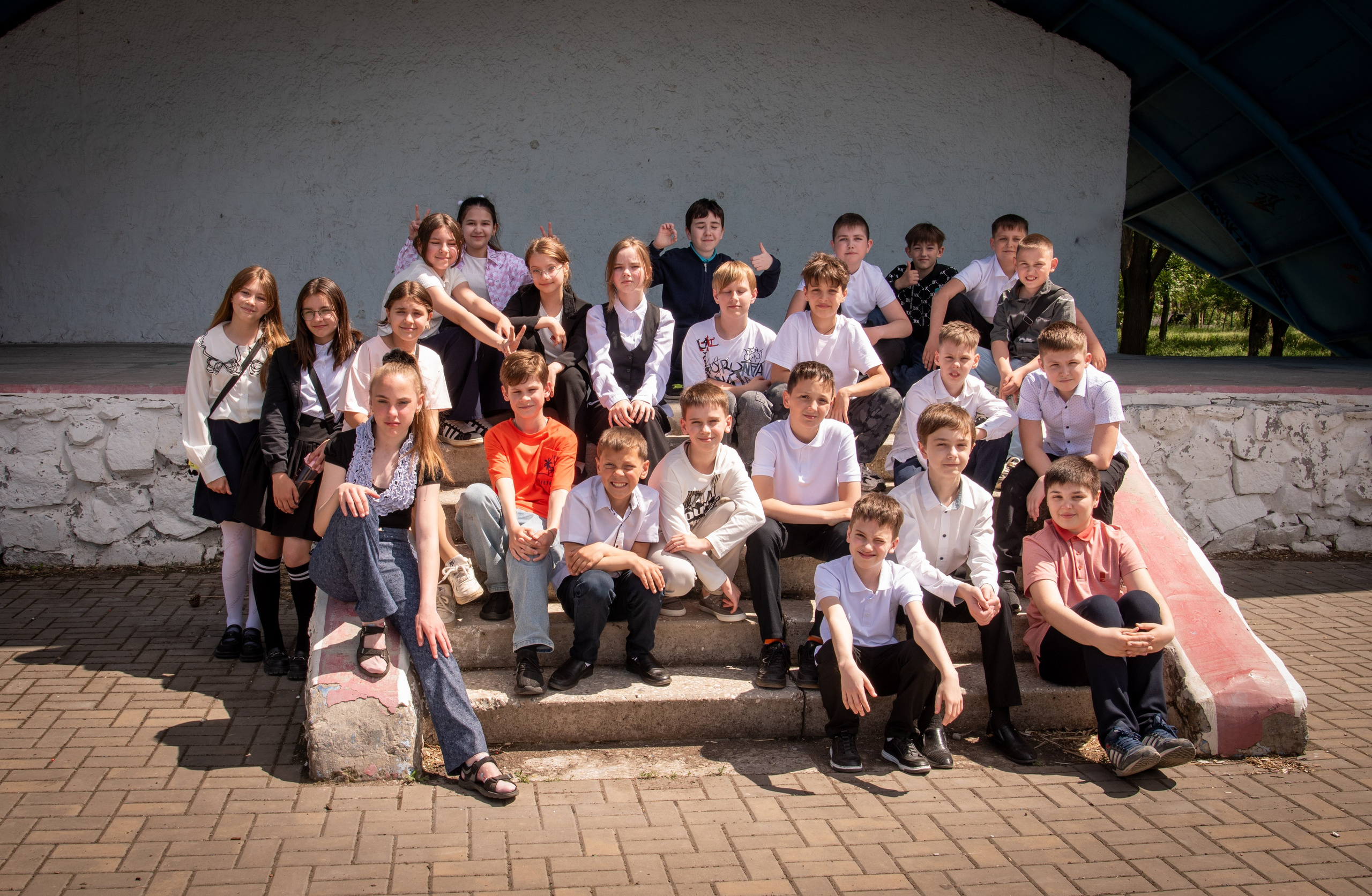 Школьные. Фотограф Юлия Летовальцева, город Мариуполь