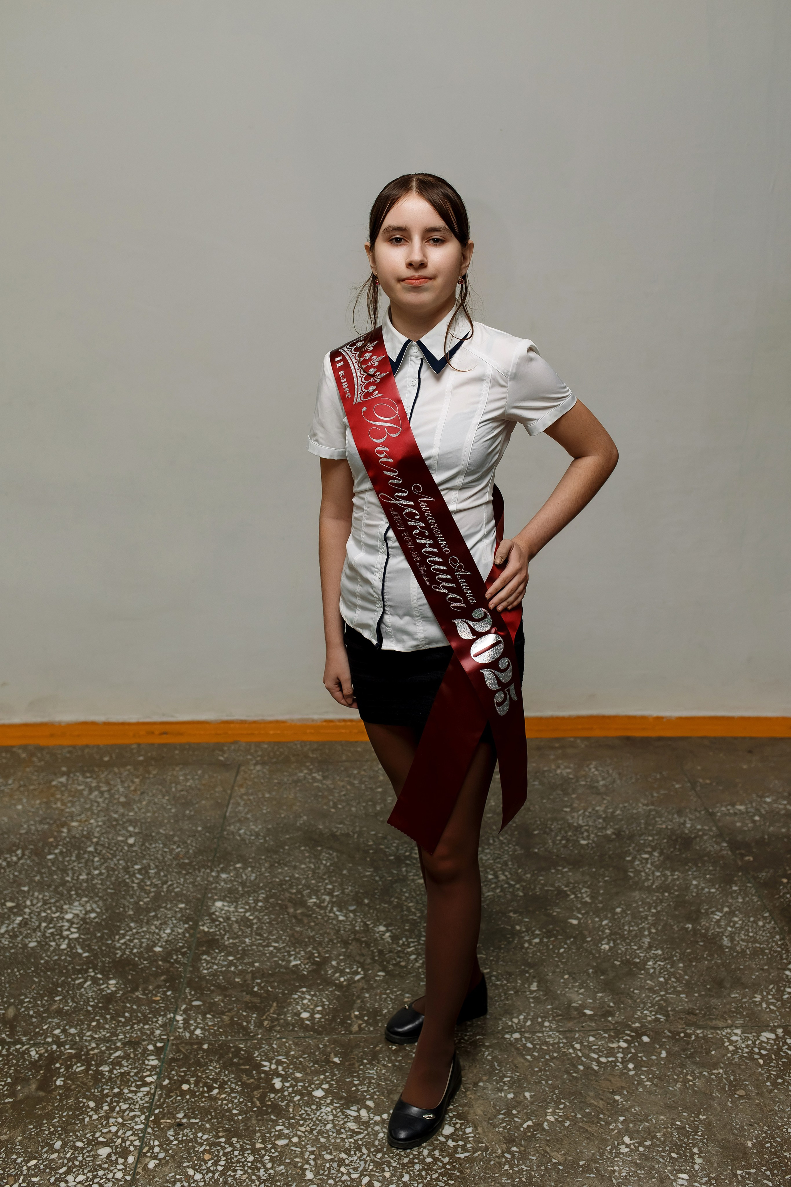 11 класс с. Барабаш. Фотограф Любовь Корниенко, Примоский край