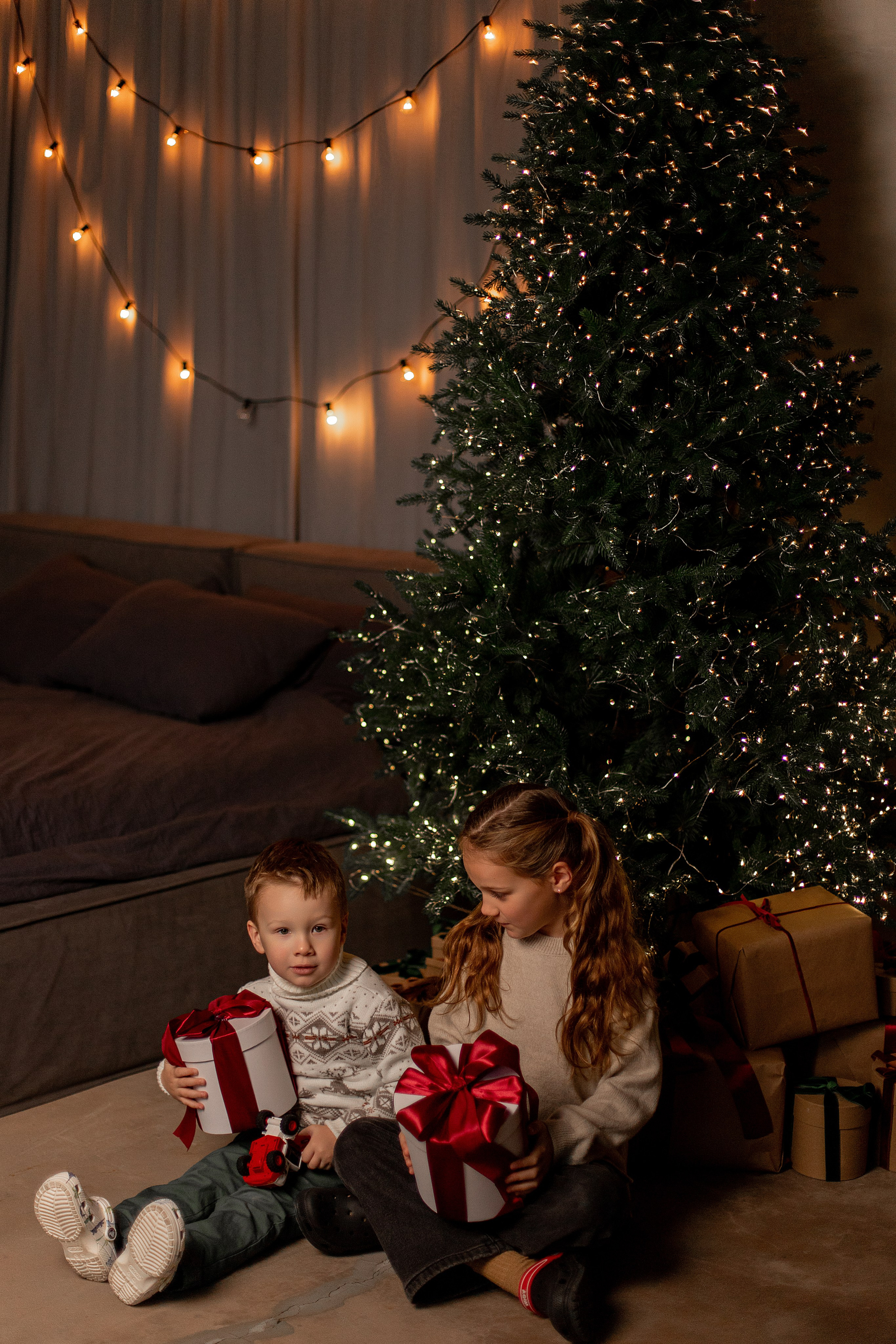 Новогодняя семейная съемка. Семейный и индивидуальный фотограф в Ростове-на-Дону