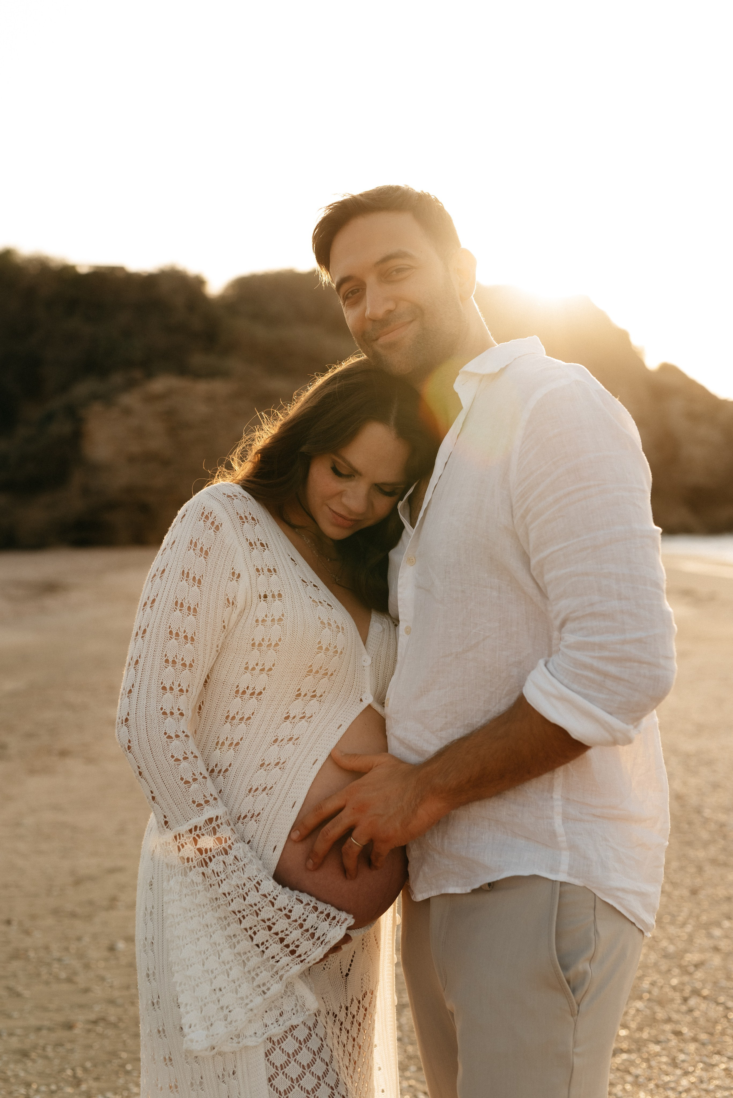 Anna & Erez: Pregnancy. Family photographer in Israel | Alesya Superfin