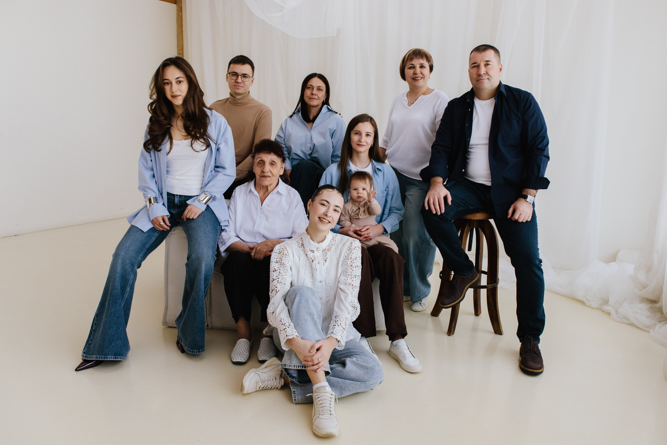 Семья Савиных. Фотограф Елена Балакина (Челябинск)