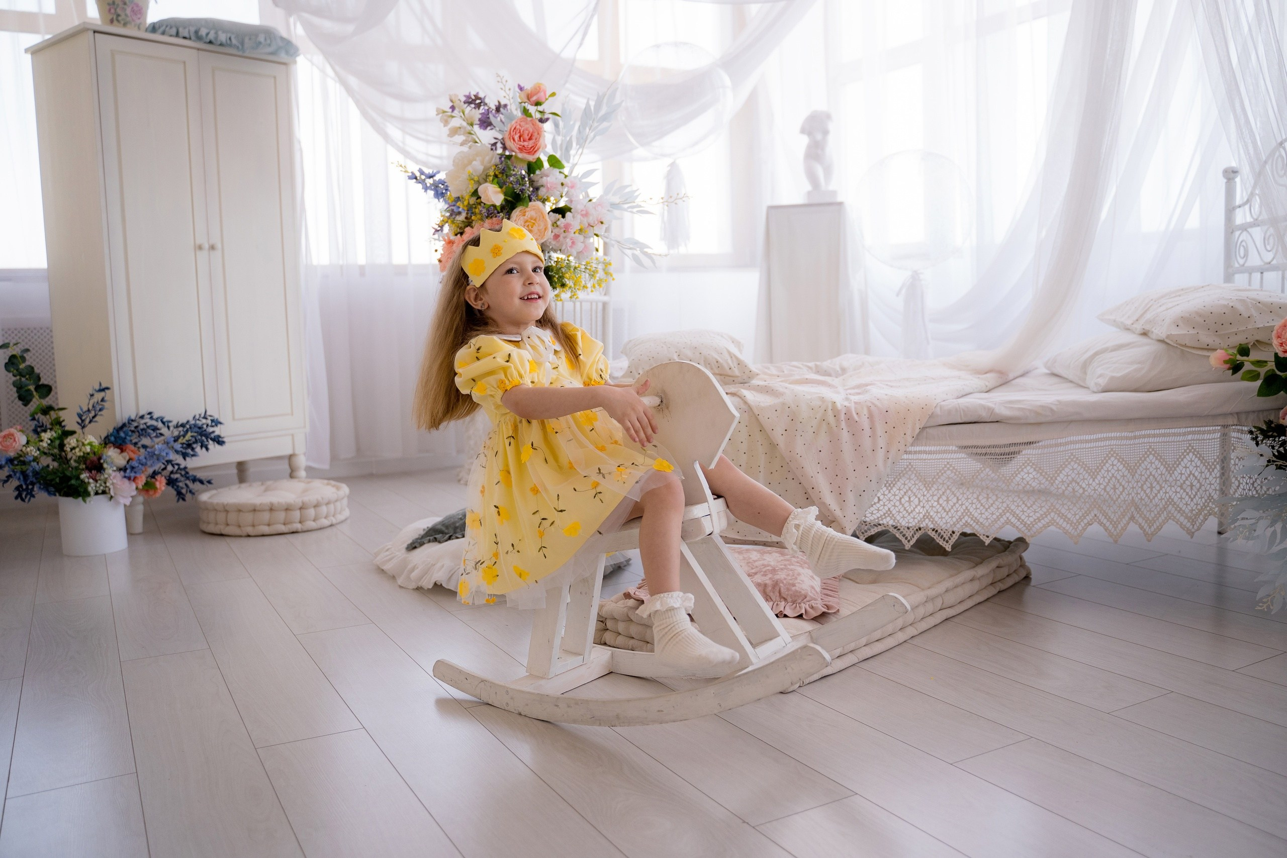 Маленькие принцессы. Фотостудия Малина в городе Улан-Удэ. Фотограф Ирина Жарникова