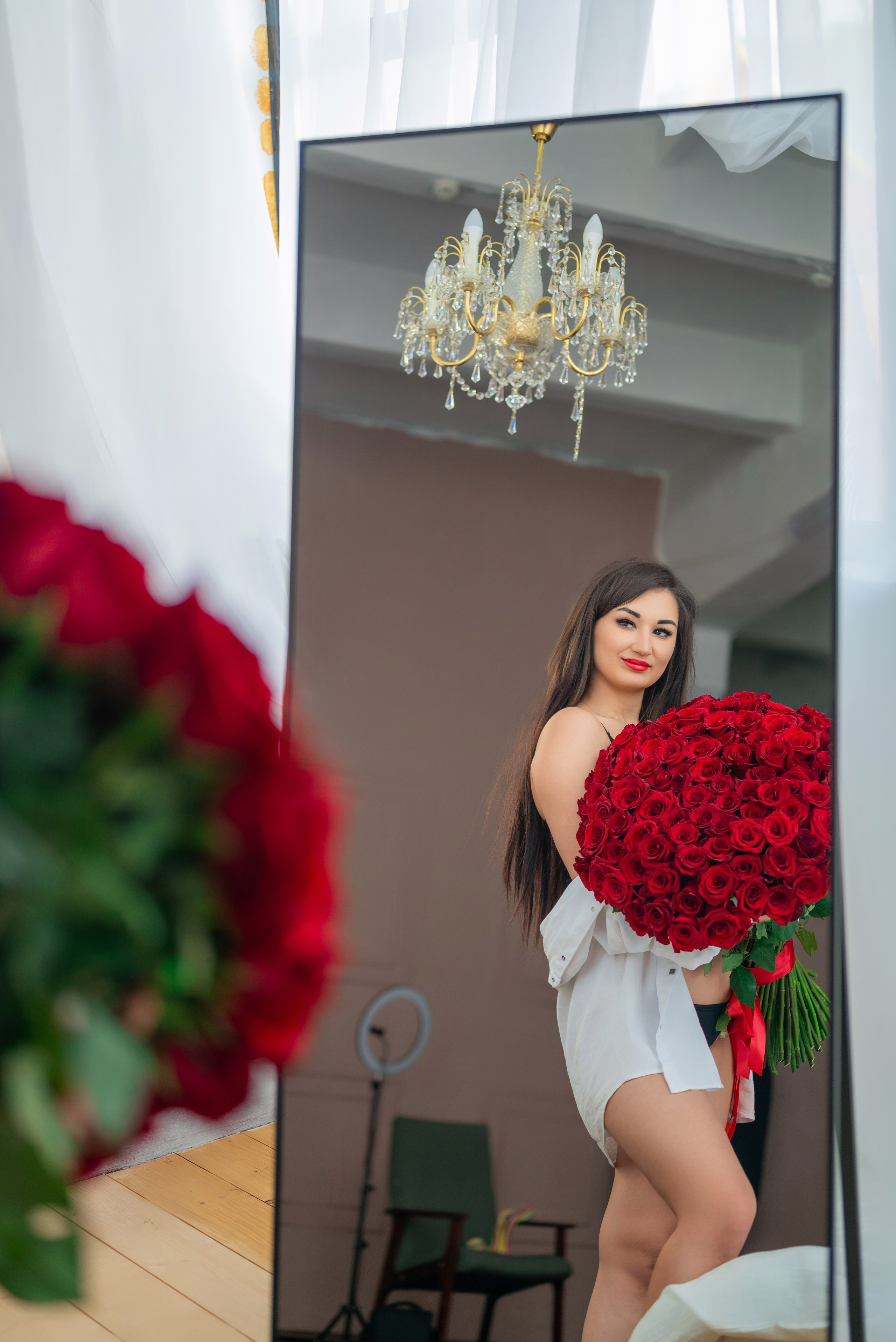 Фотопроект *101 красная роза* 2023 г. Фотограф в городе Салават