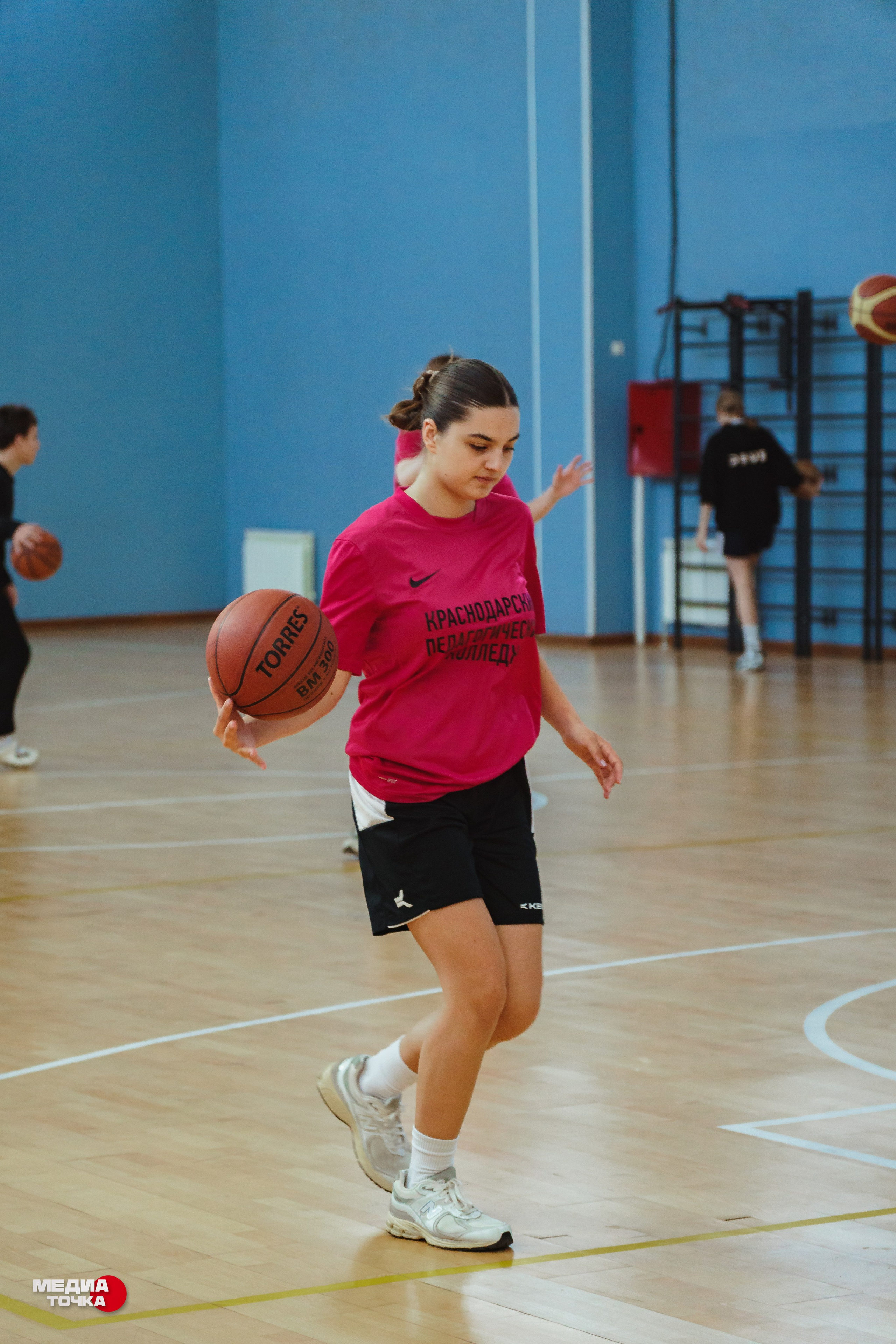 Краевые соревнования по баскетболу среди девушек. Прохоров Вячеслав — создатель медиа контента в Краснодаре
