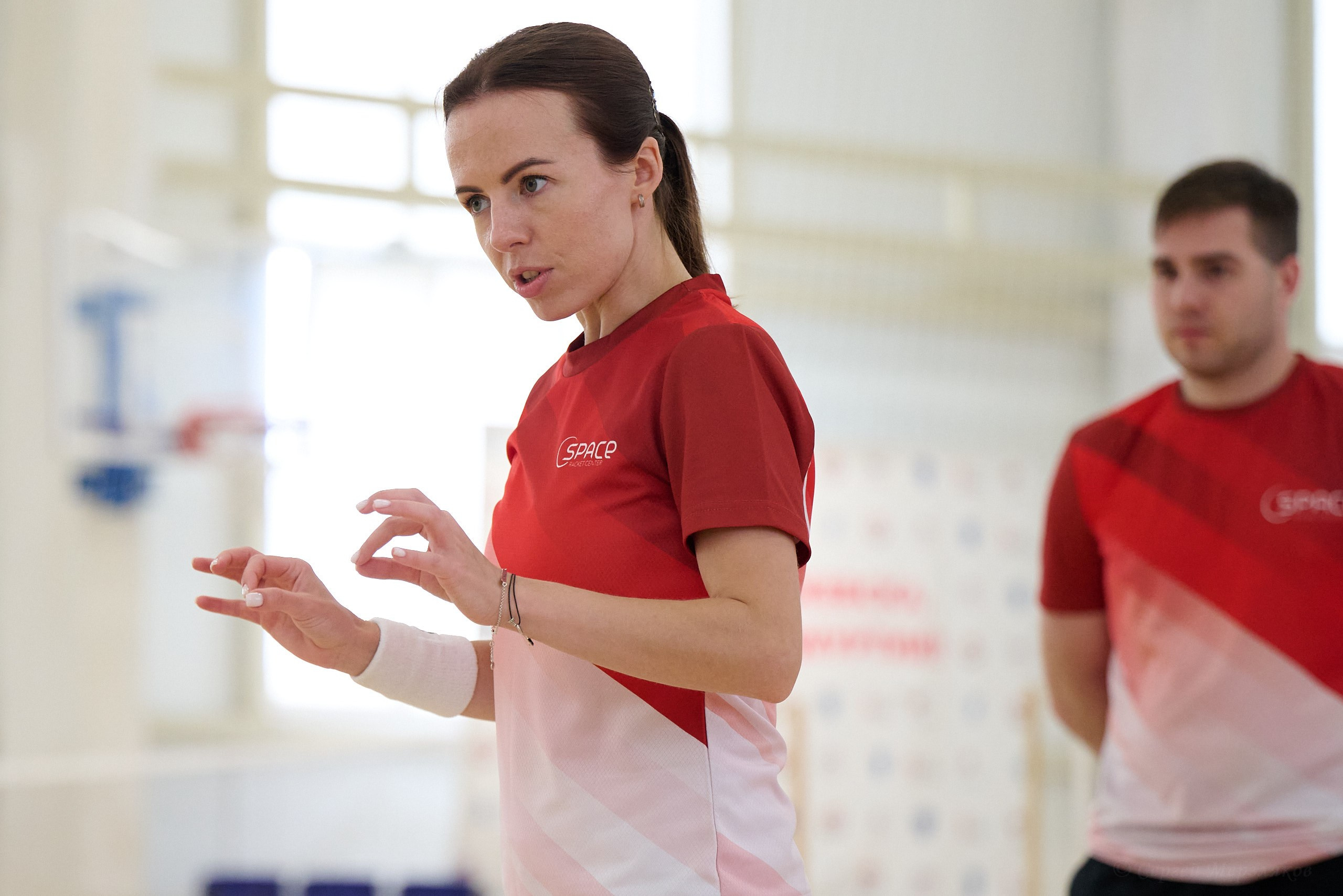Бадминтон. Мастер-класс Любови Сухановой. Ижевск. 20.07.2024. Спортивный репортажный фотограф в Ижевске Сергей Мерзляков