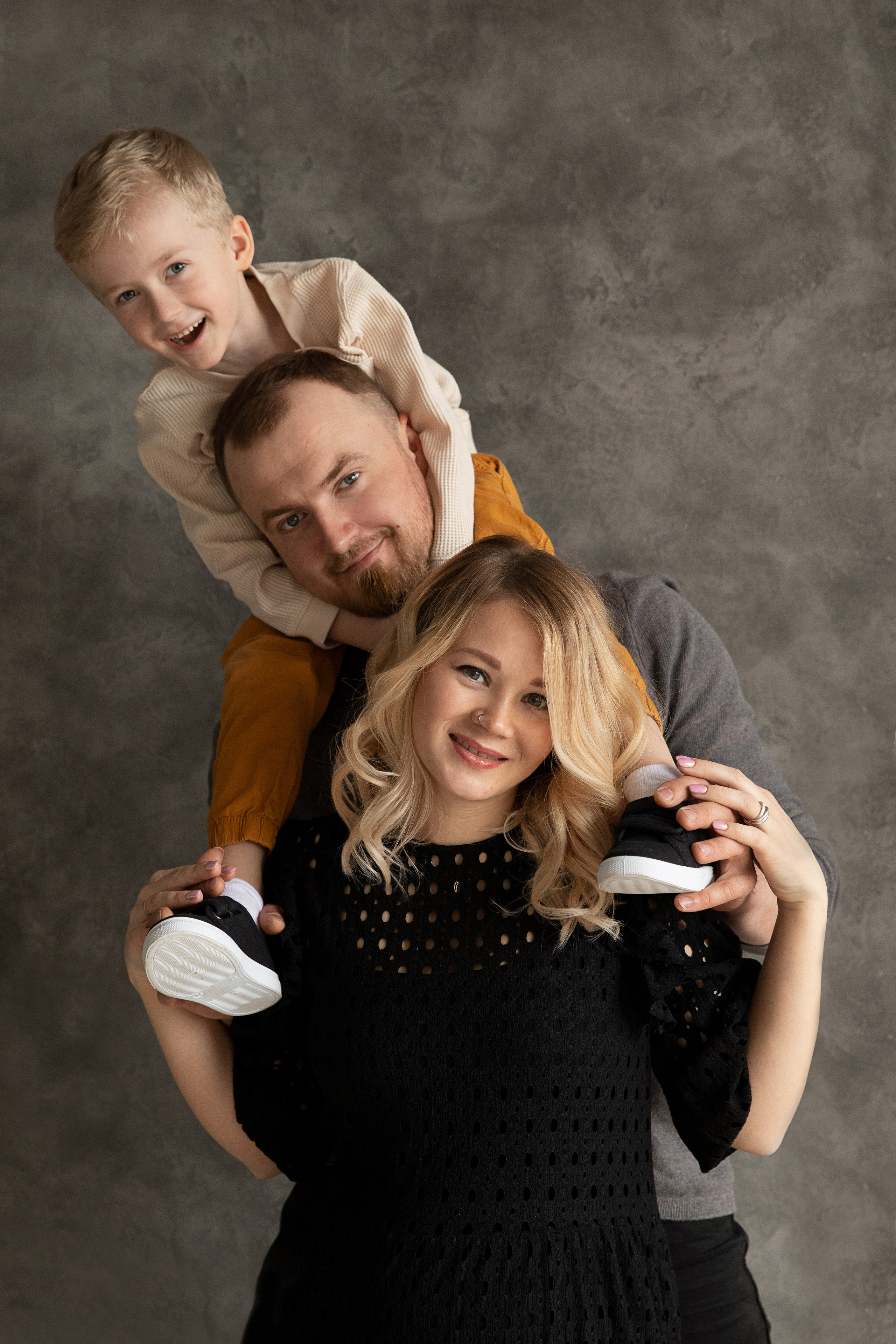 Чернецовы. Семейная съемка. Фотограф Сергеева Анна