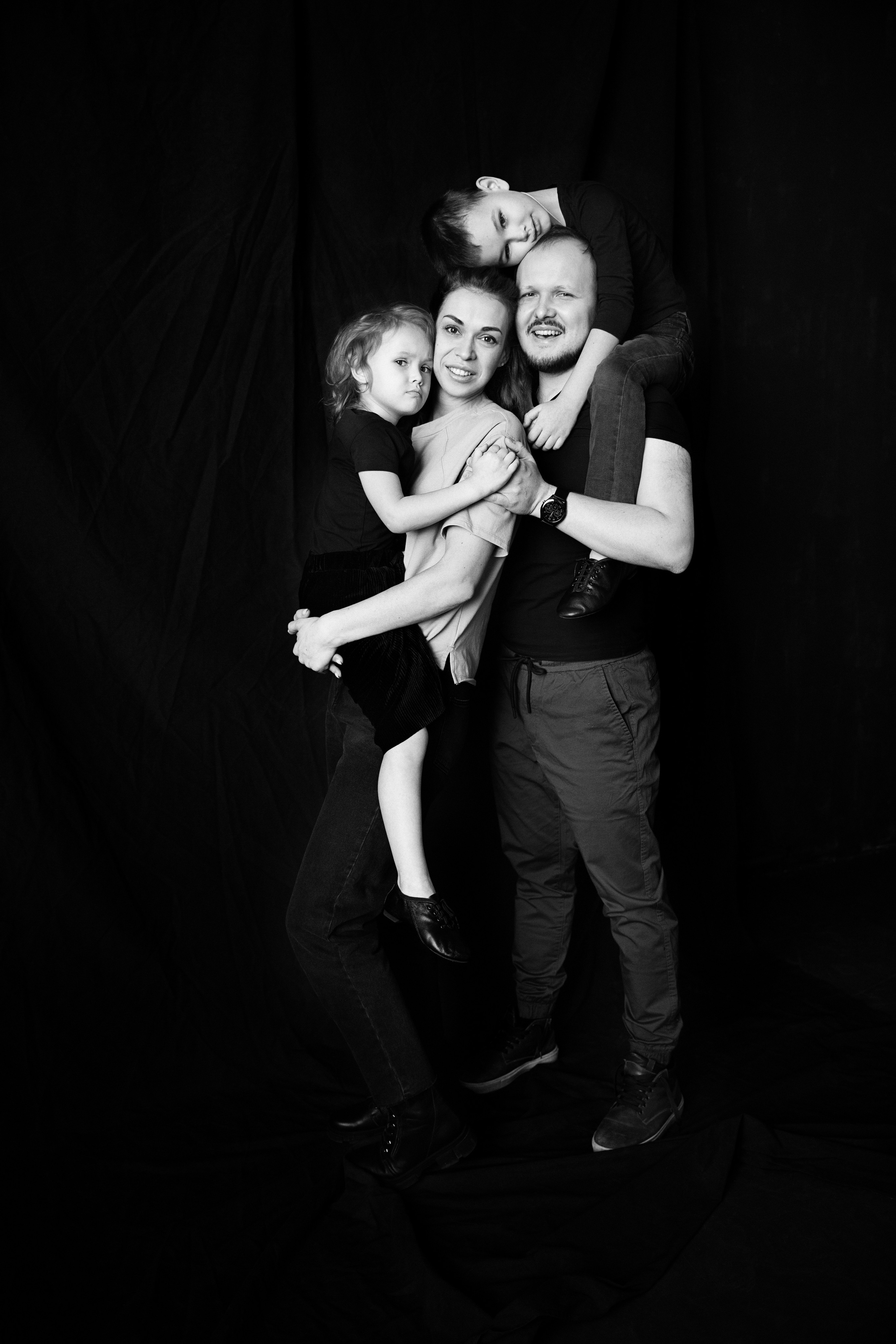 Аникины. Семейная съемка. Фотограф Сергеева Анна