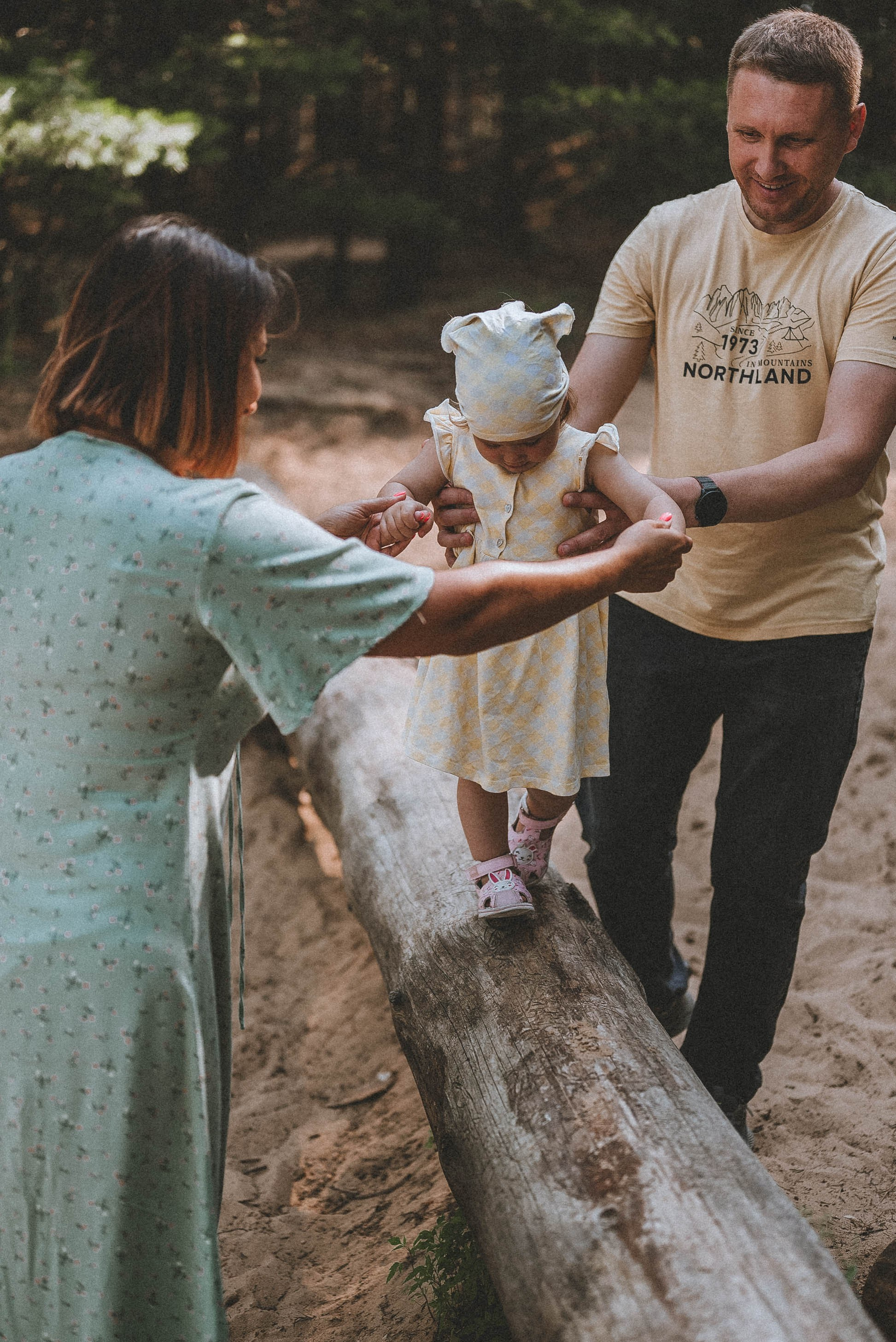 Сергей и Мария с Никитой и Миланой. Фотограф Кристина Пархоменко