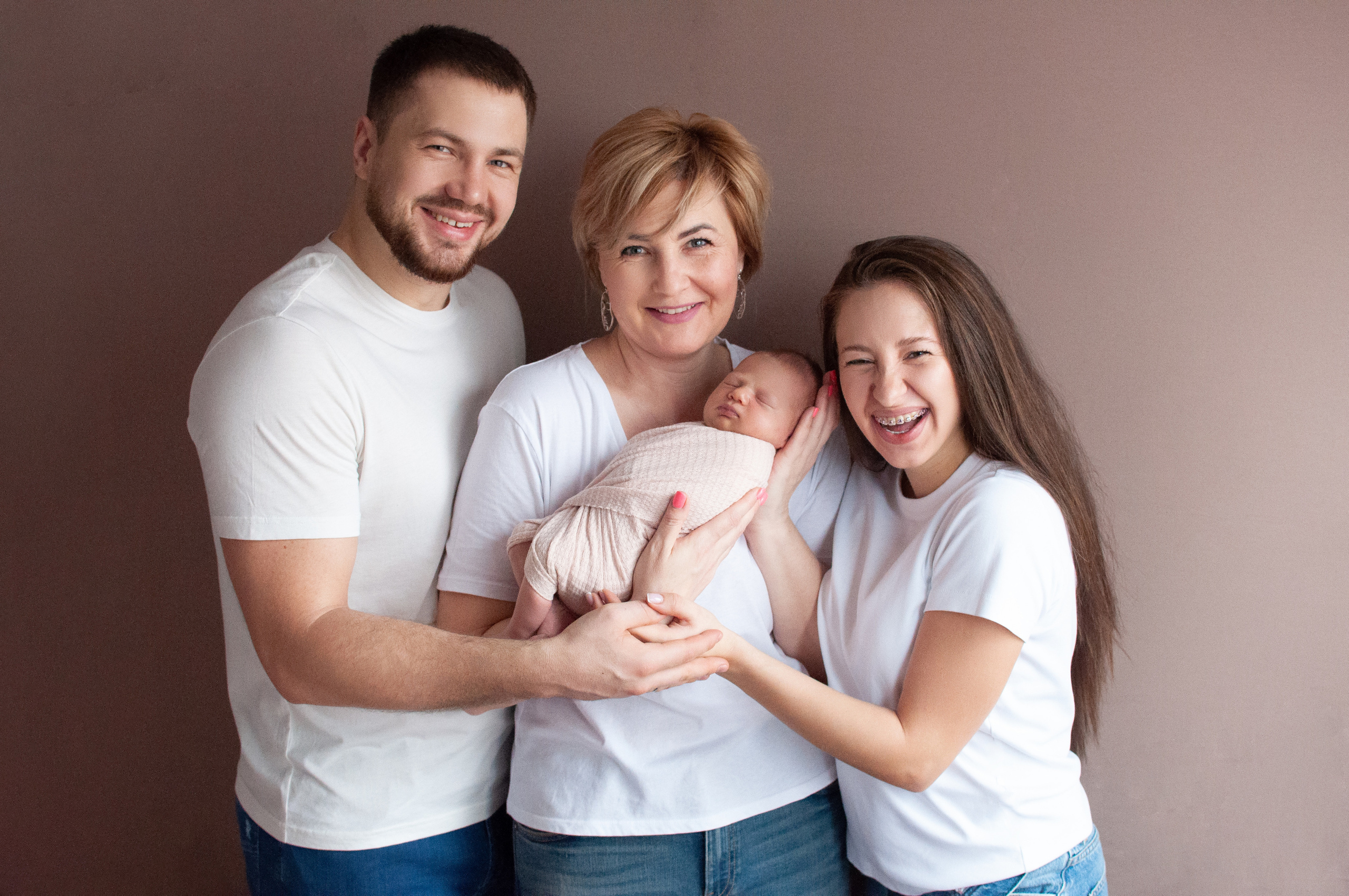 Съемка с родителями и старшими детьми. Фотограф новорожденных Москва и МО Татьяна Цыплакова