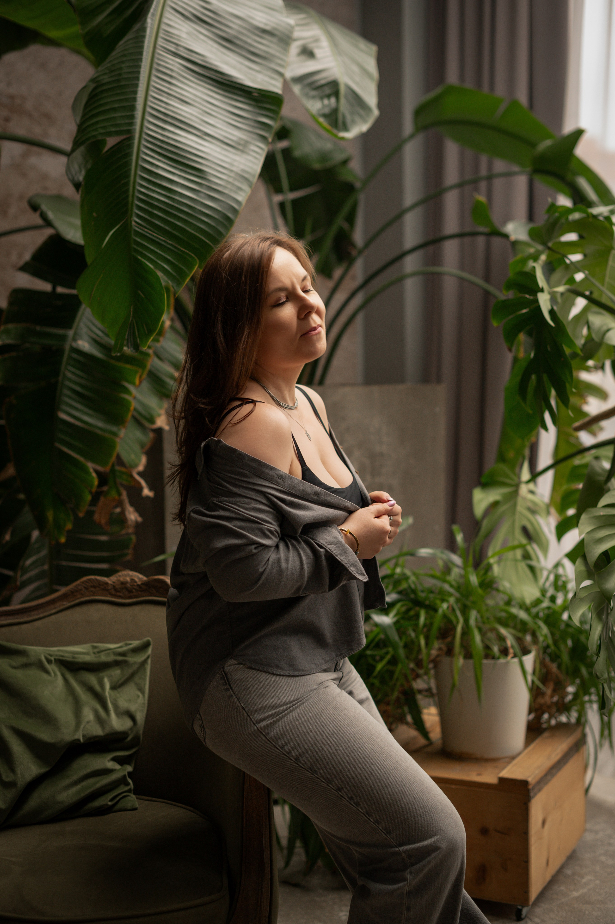 Анна в студии Пространство