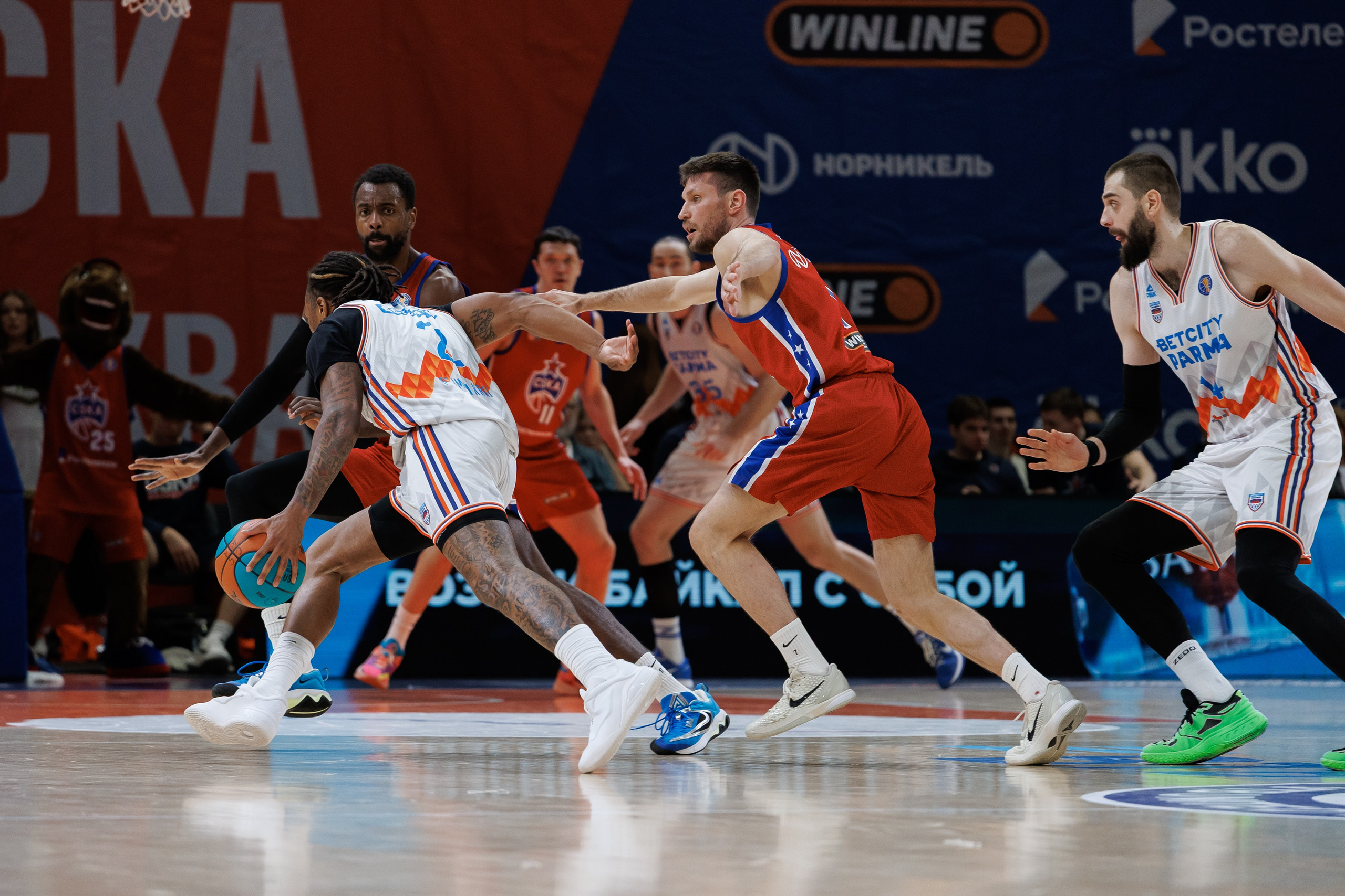 Баскетбол. ЦСКА — ПАРМА