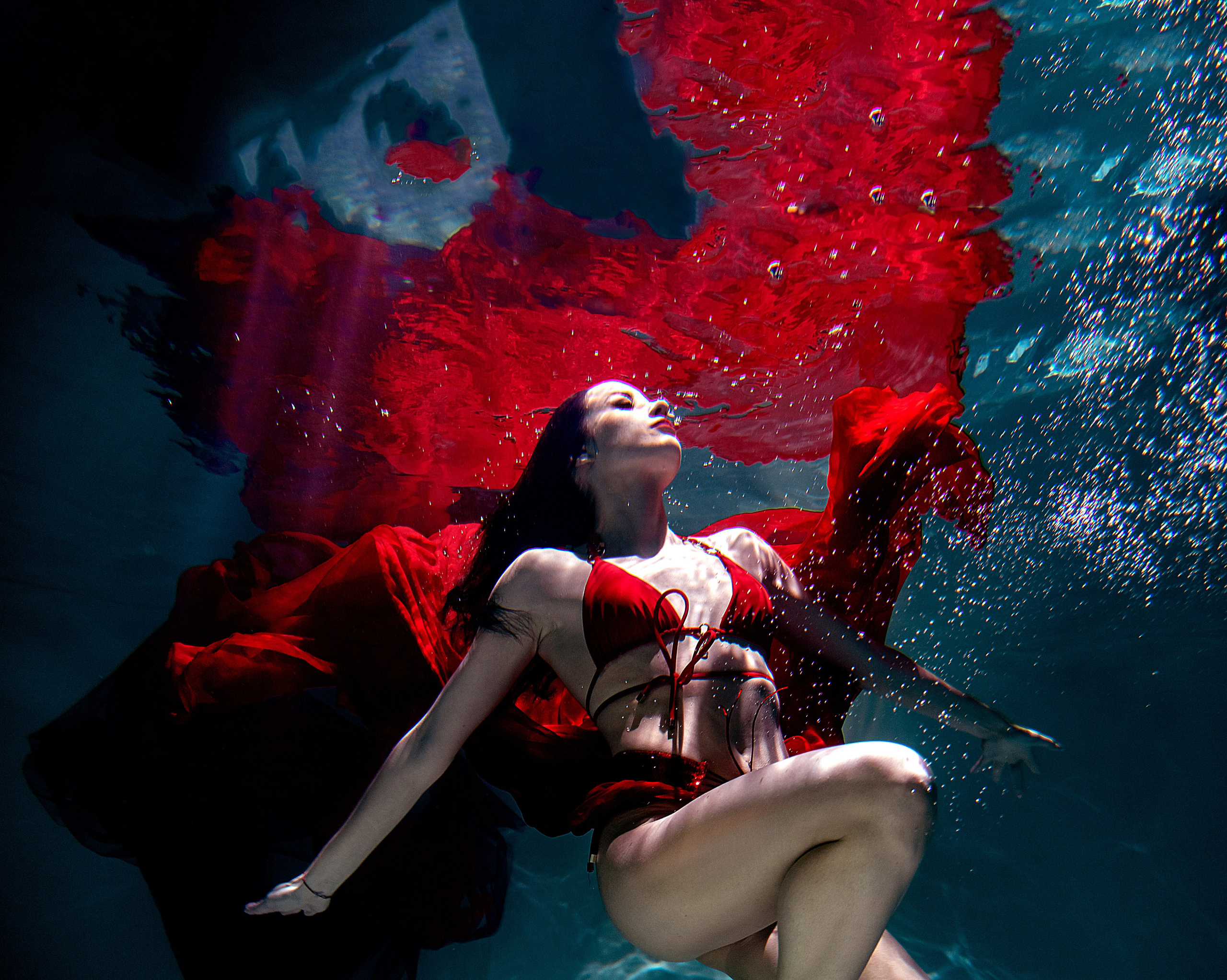 Подводная фотосъёмка. Арт фотограф Серафима Абельман в Москве