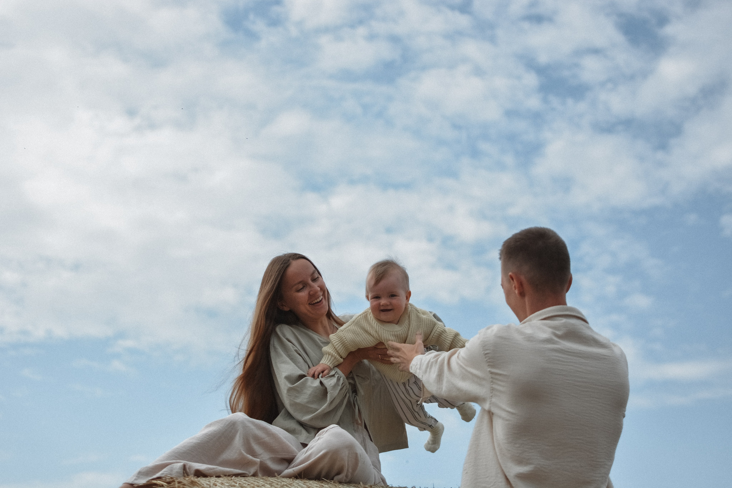 Семейная серия в поле. Alenasokolowa.ru