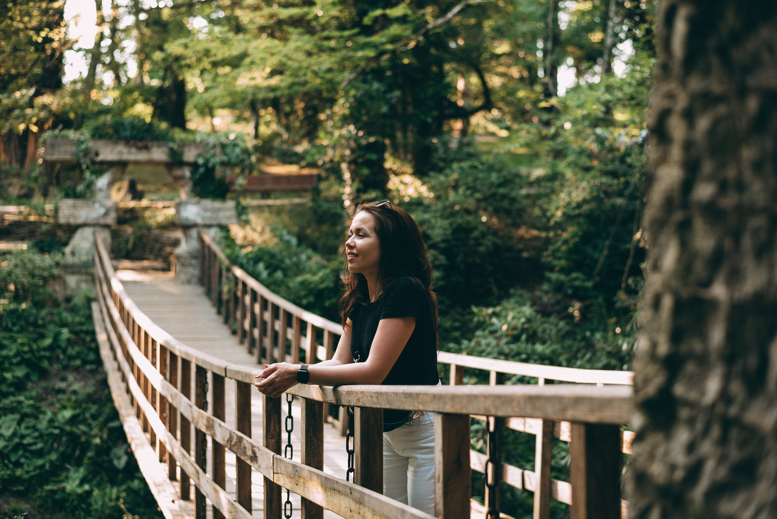 Фотосессия в центре Сочи в парке Дендрарий. Фотограф в Сочи — Маргарита Поганова