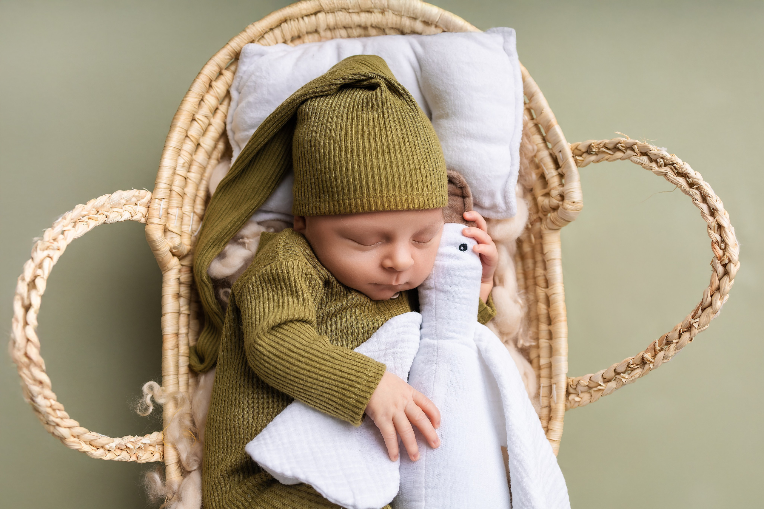 Федор 22 дня. Фотограф новорождённых Newborn Москва