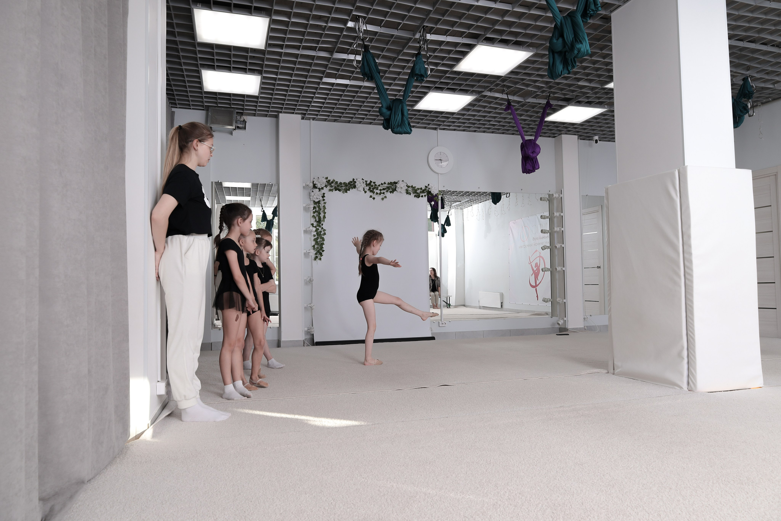 Открытый урок гимнастика. Фотограф Надршина Лилия