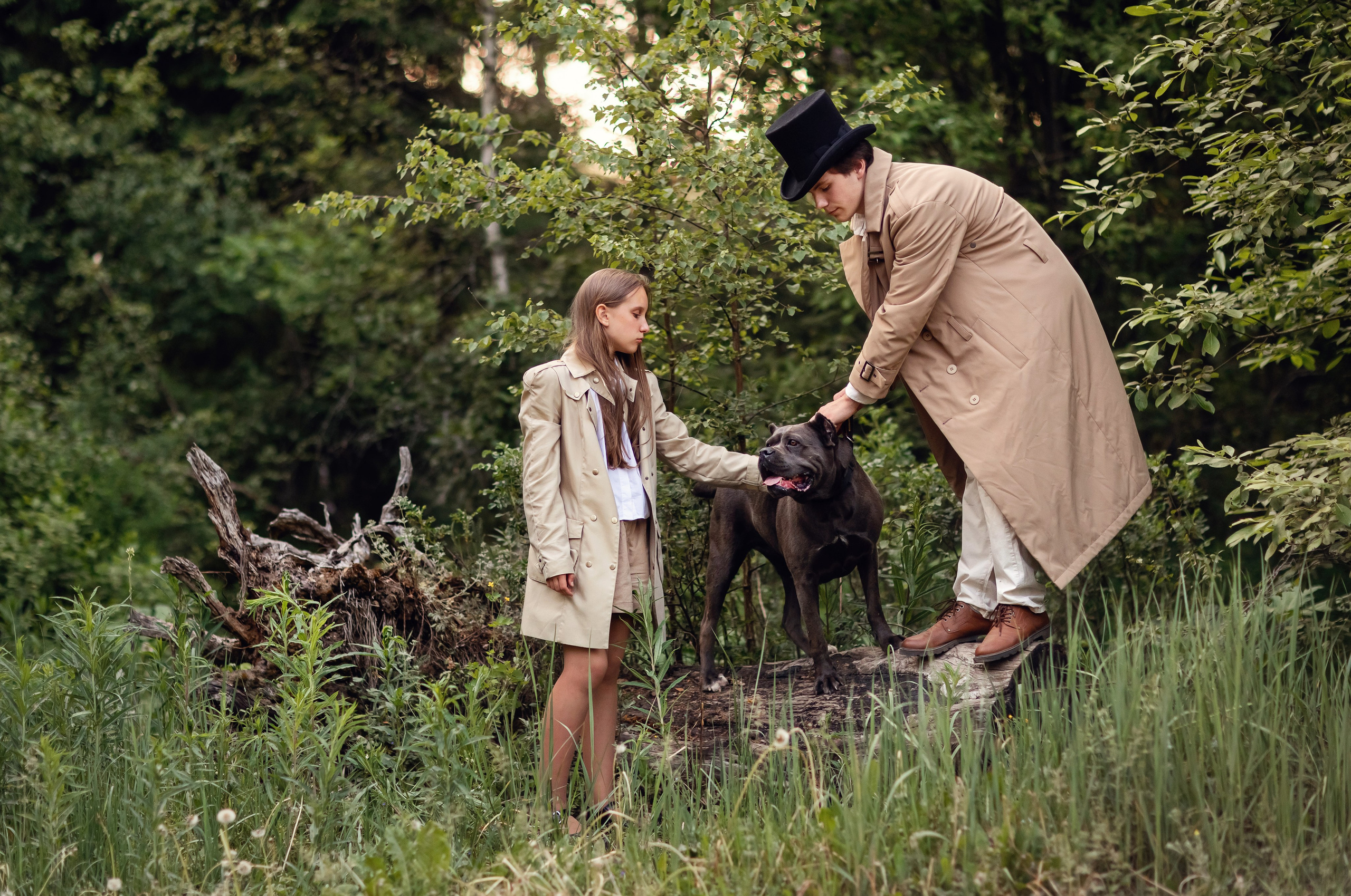 Собака Баскервилей. Детский и семейный фотограф в Москве Анна Ипатьева