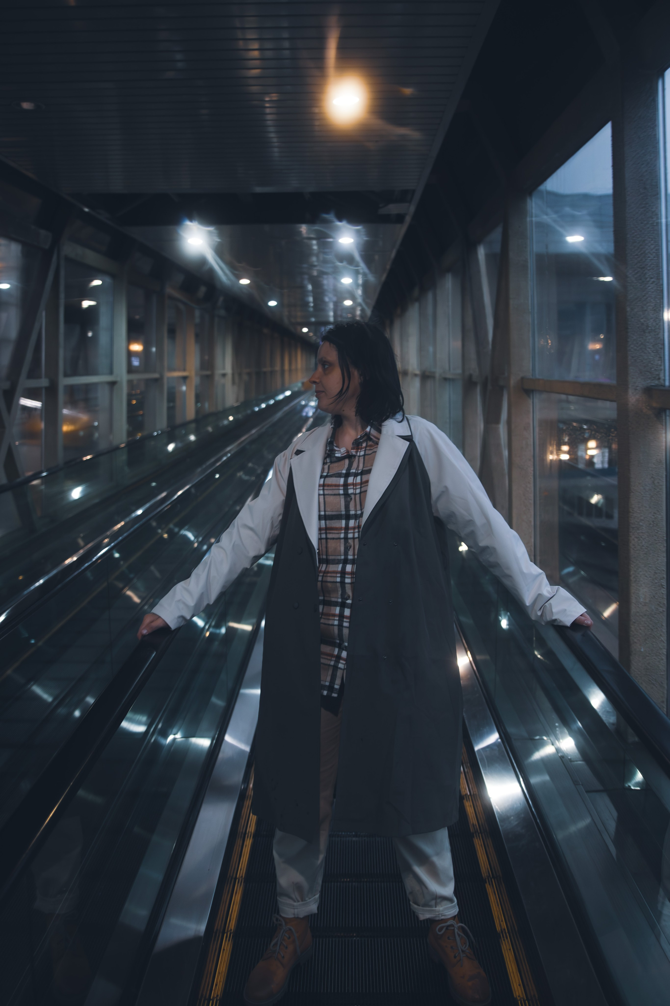 Фотосессия на вокзале