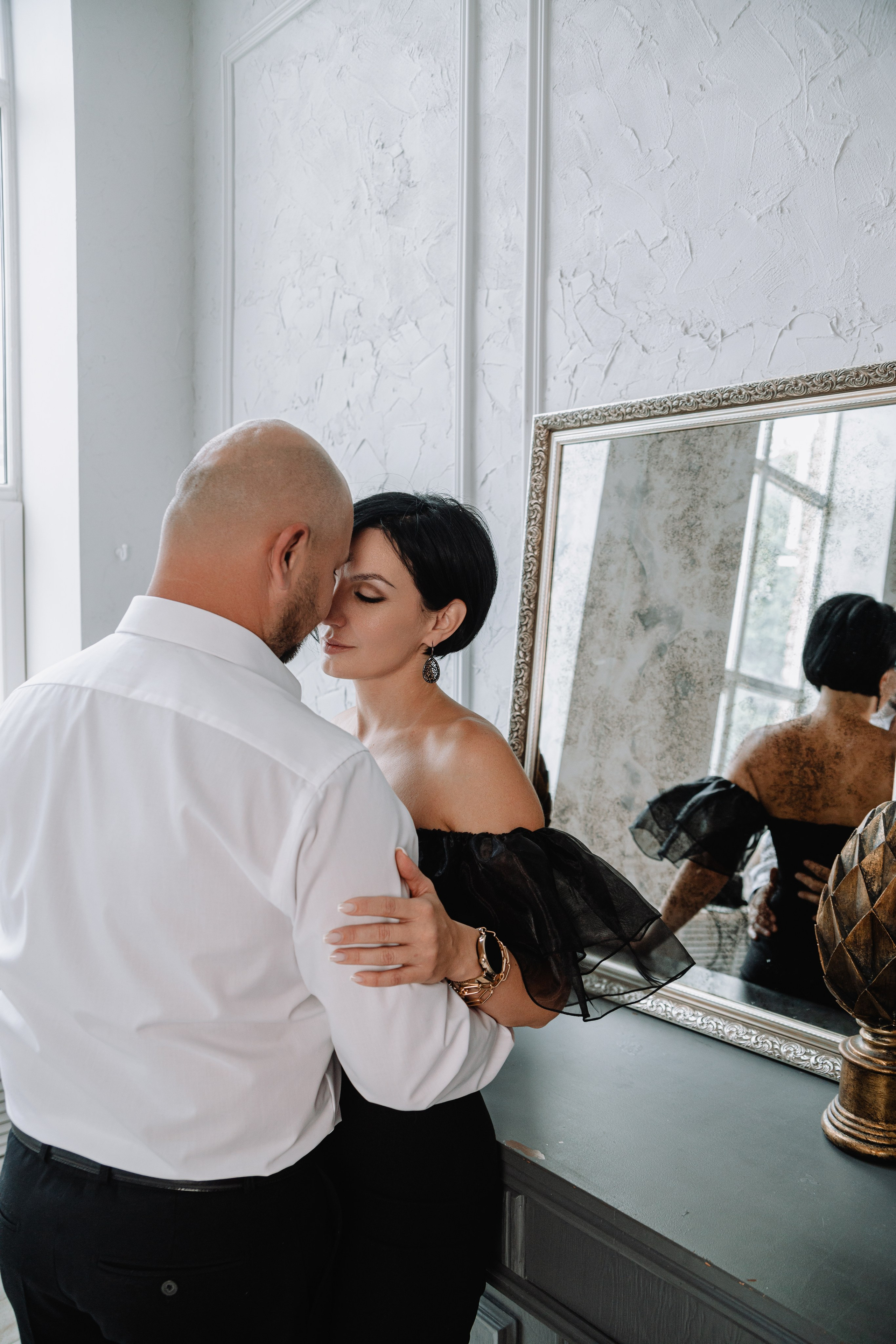 Евгения, Михаил и Дарина и собачка Чарли. Фотограф Воронеж Варвара