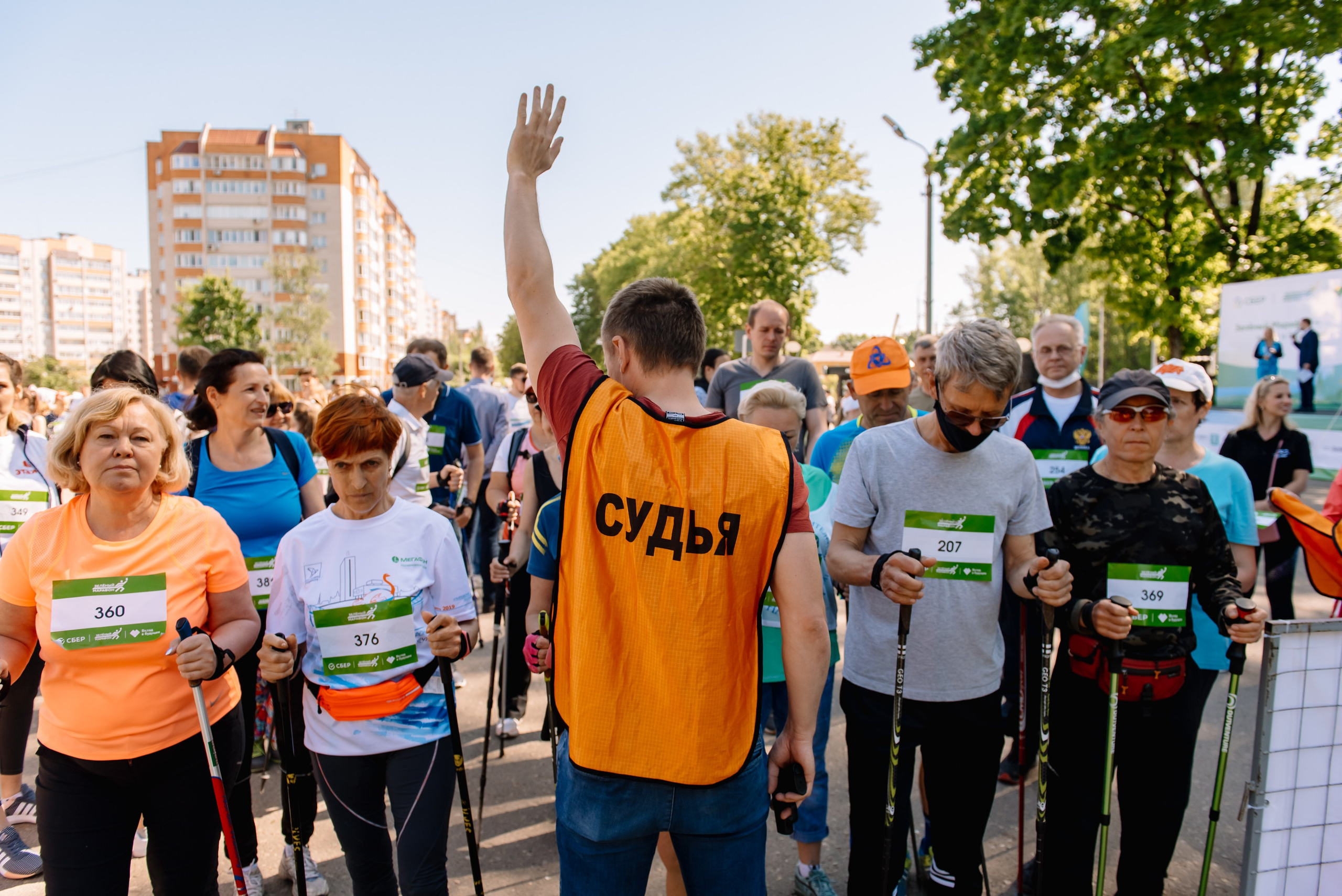 Зеленый марафон СБЕР. Репортажный фотограф в Москве и по всему миру Степанова Юлия