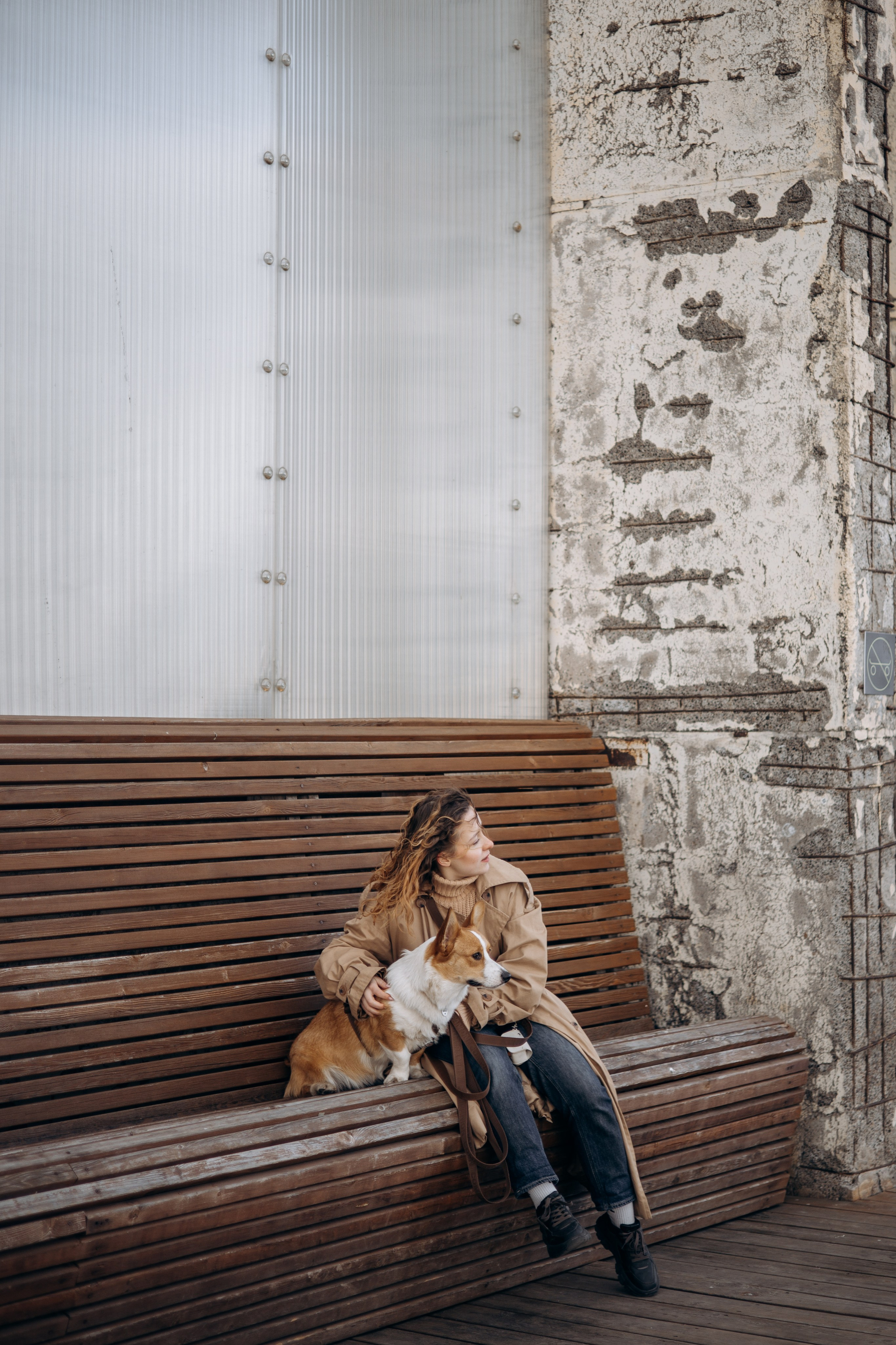 Александра и Мика. Фотограф животных Евгения Верцинская