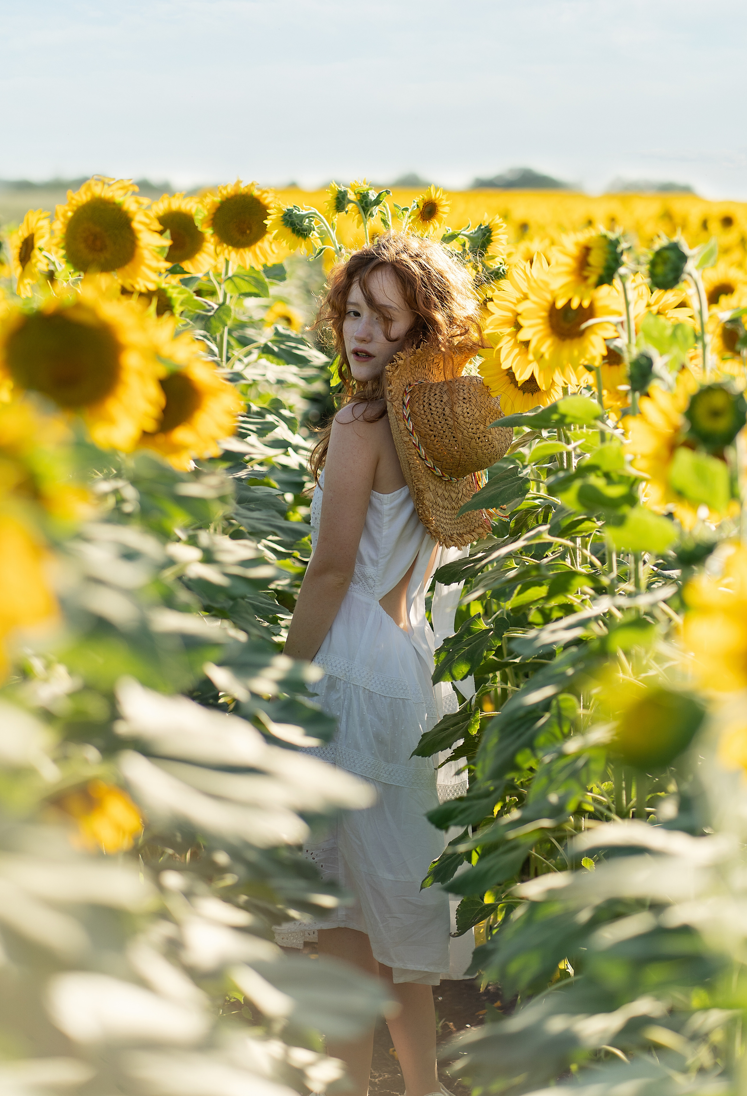 Подсолнечное настроение. Анна. Лариса Коновалова — портретный фотограф (Майкоп, Краснодар)