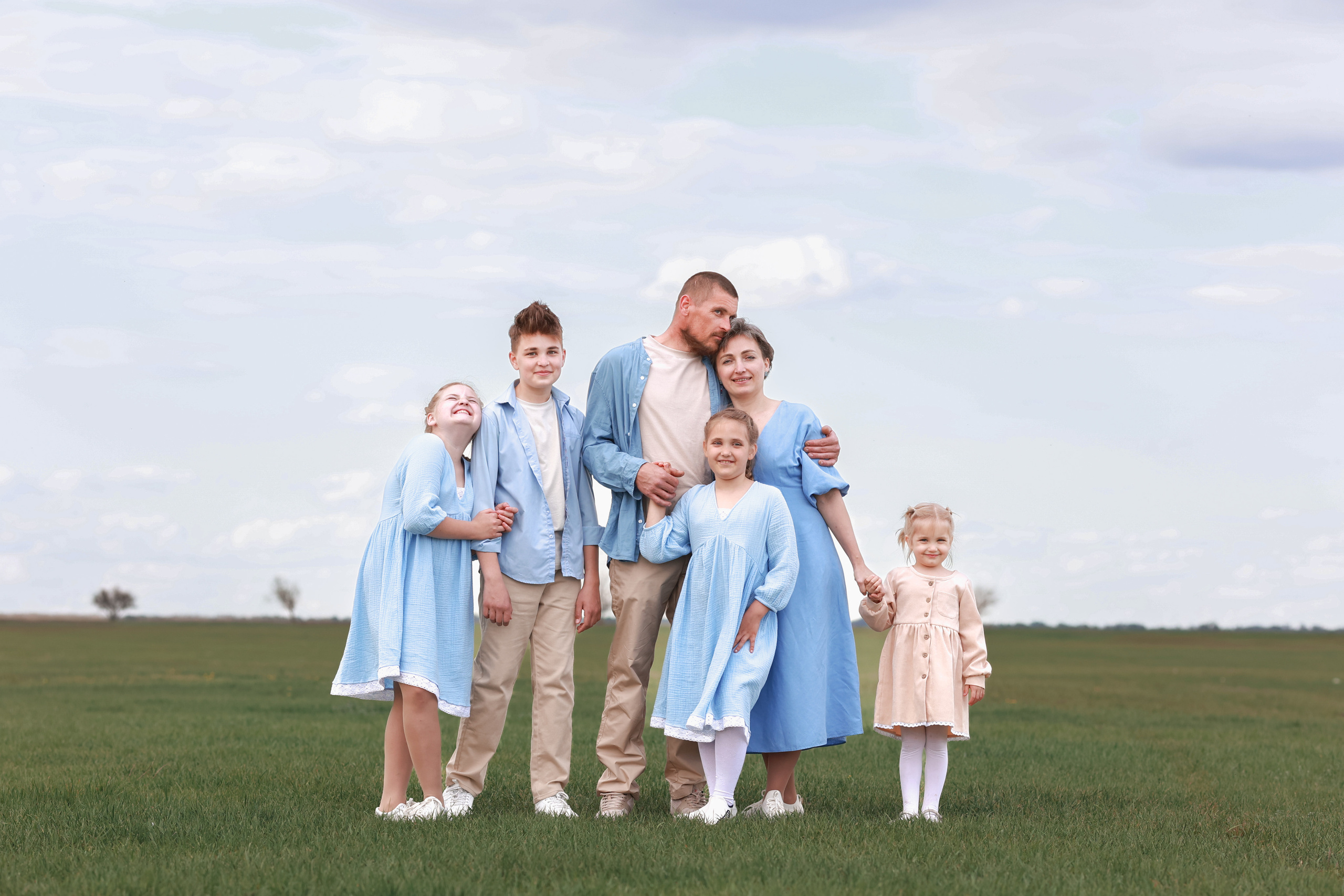 Фотопроект Большая семья. Татьяна Бесчастнова. Ваш семейный фотограф