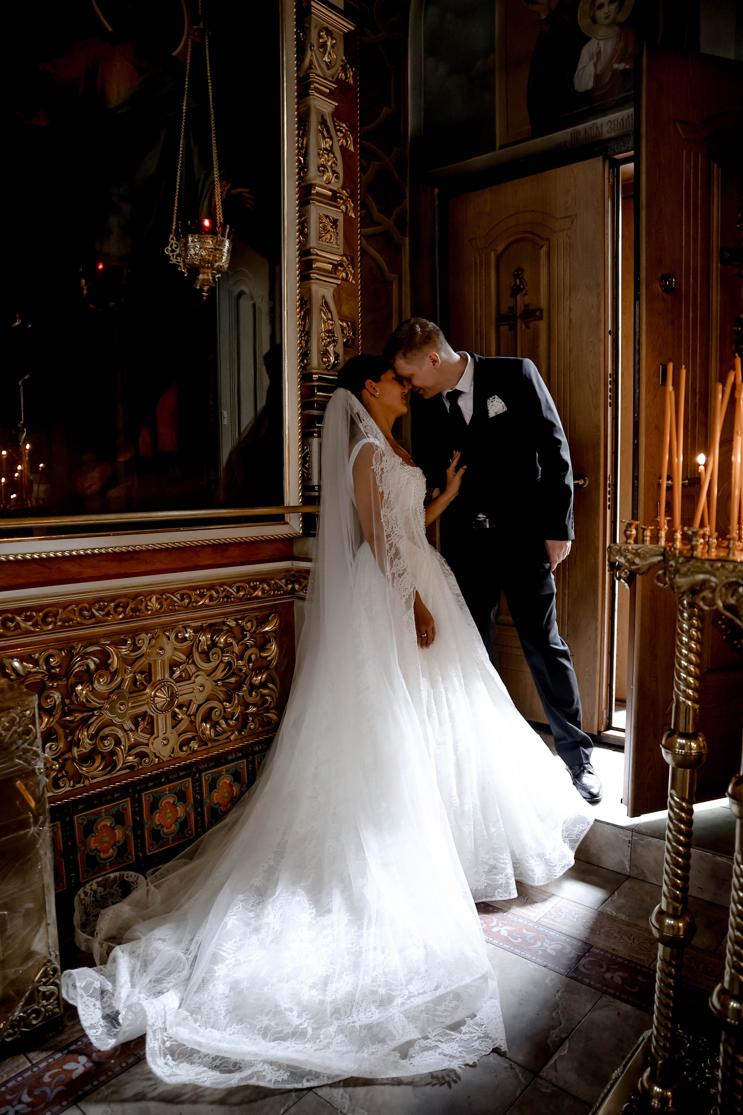 Иван и Дарья в храме Всех Святых. Фотограф в Москве и любой точке земного шара Алёна Вялова (Чулкова)