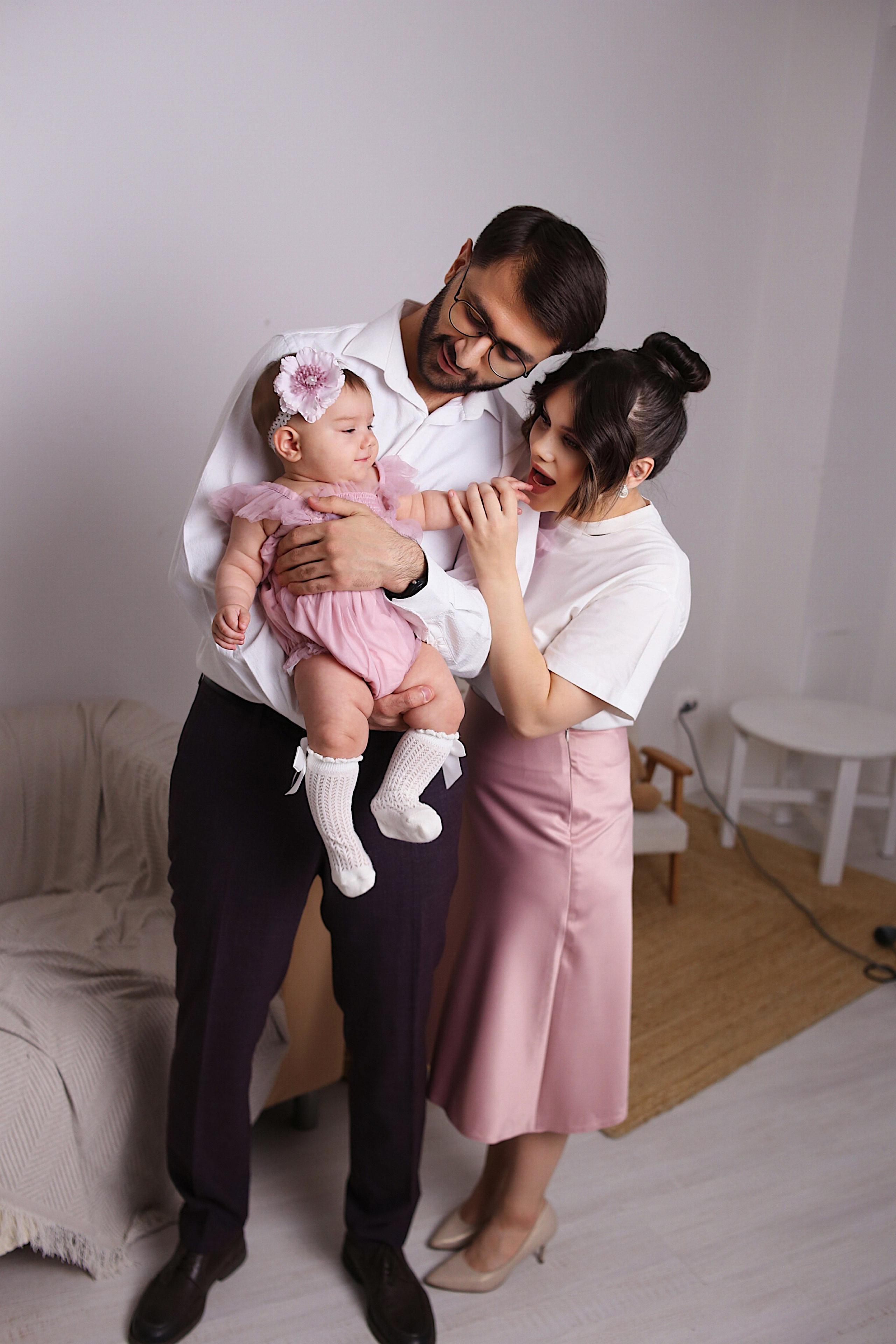 Марина и семья. Фотограф Пирумян Анна. г. Сургут, г. Воронеж