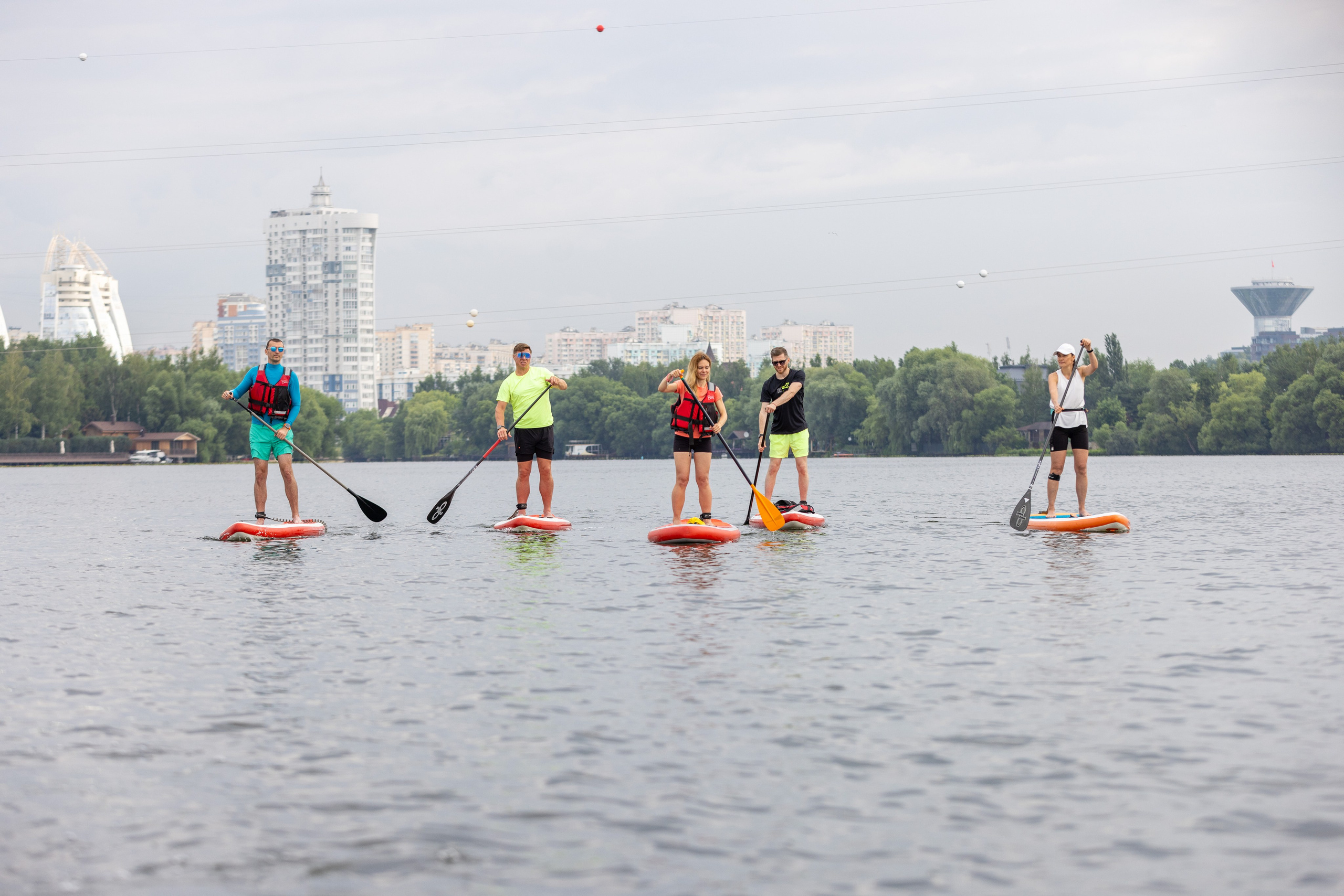 SUP Boarding. Спортивный и корпоративный фотограф в Москве Олег Беспалов