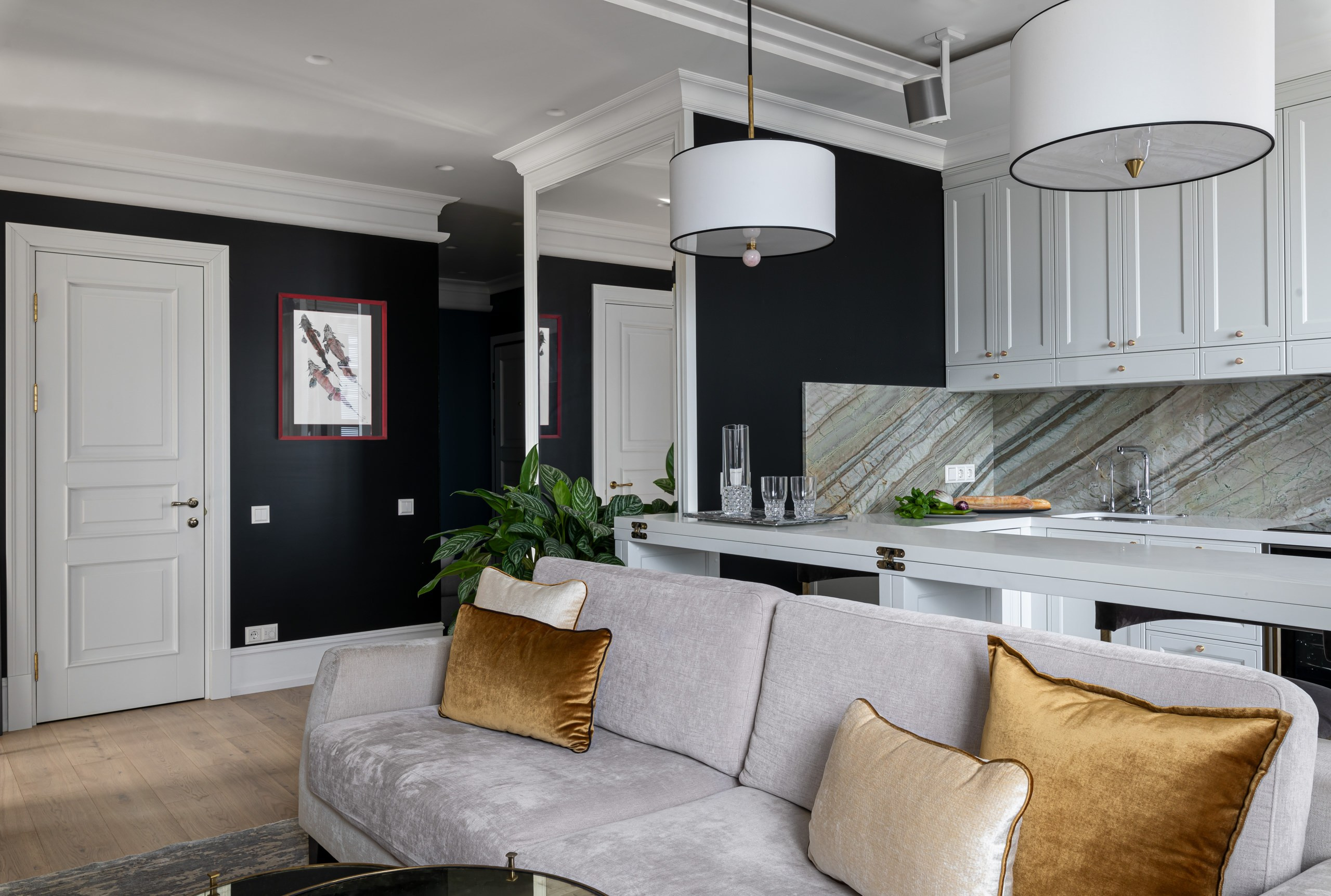 Квартира в ЖК "Савеловский Сити" - Интерьерный фотограф Коваль Илья. Коваль Илья — Интерьерный и архитектурный фотограф