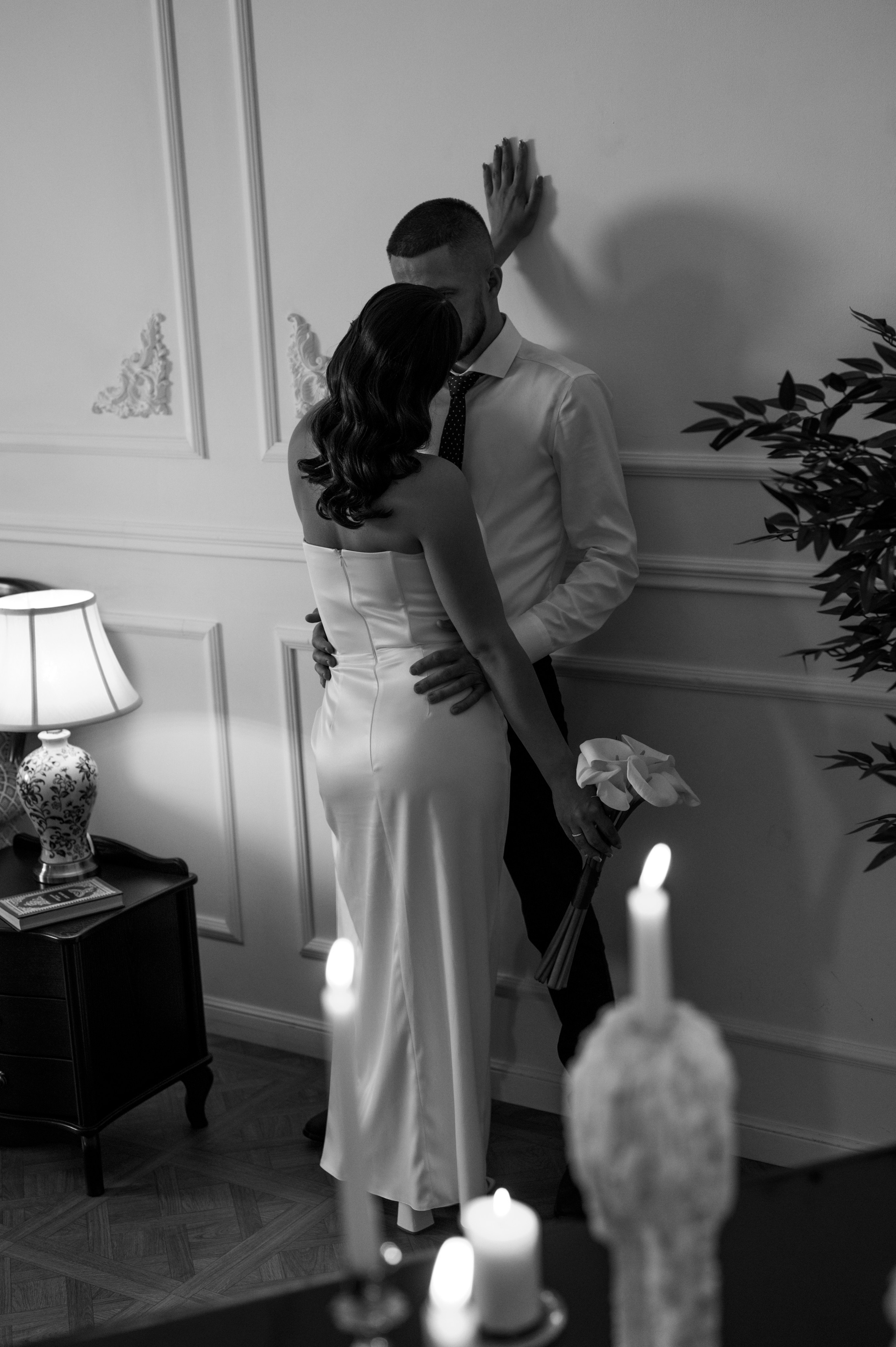 Свадебная фотосессия в студии. Свадебный и семейный фотограф в Краснодаре Алина Мельник