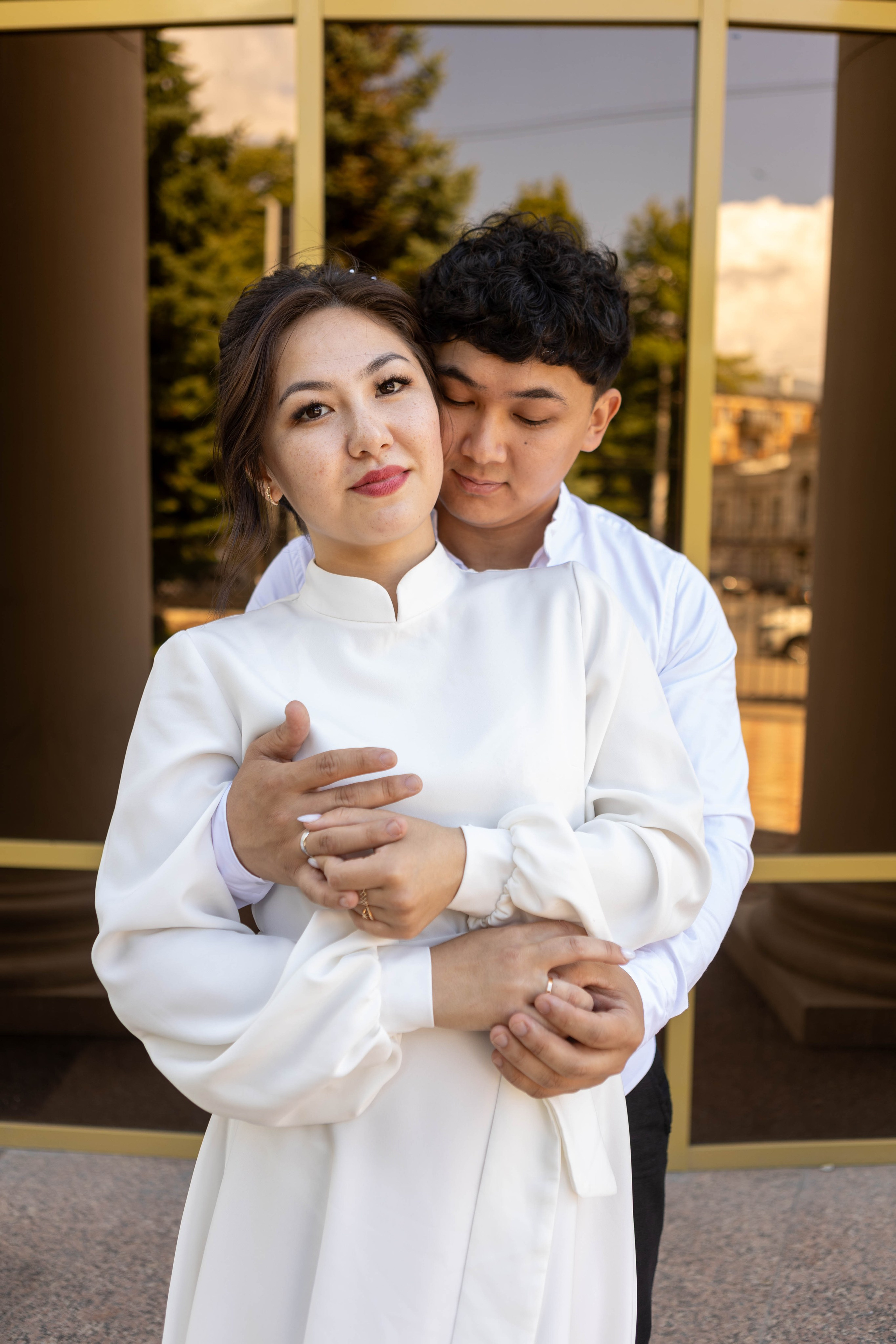 Шахматный дворец: Алтынай и Ерлана. Свадебный и предметный фотограф Ренат Каламперов