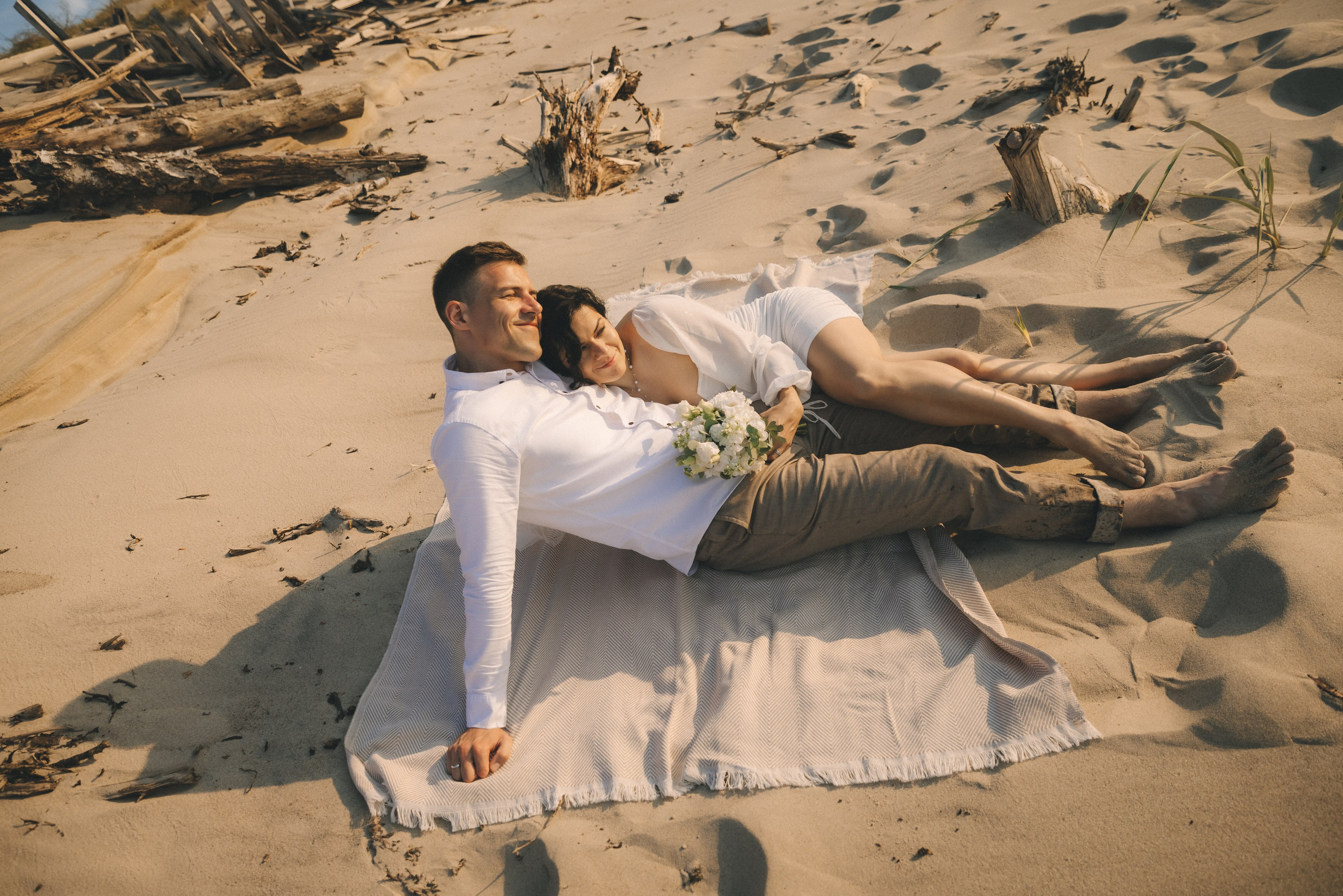 Свадьба на Куршской косе. Фотограф Зеленоградск Красильникова Елена