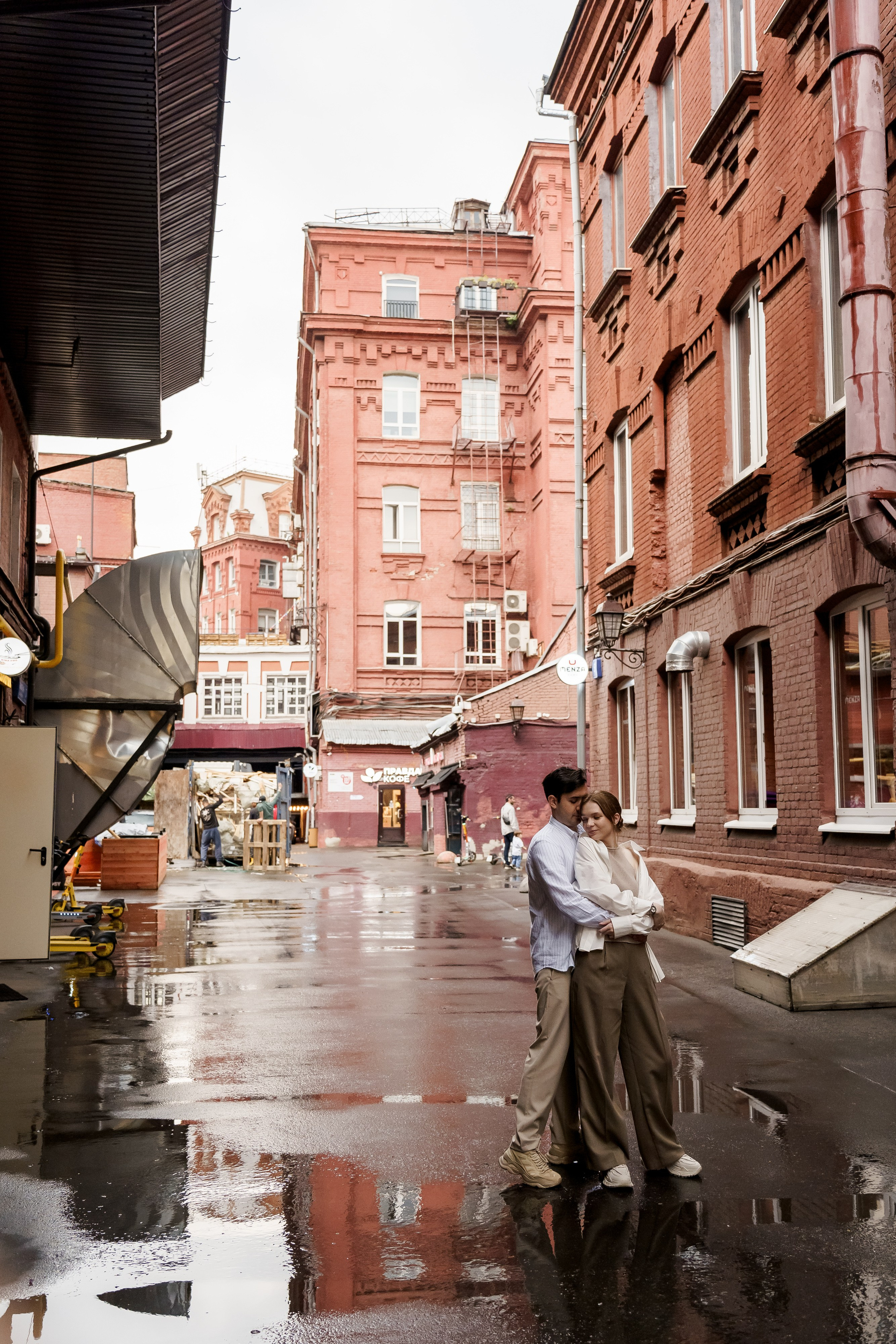 Евгения и Мунир. Свадебный фотограф в Москве Яна Деньгина