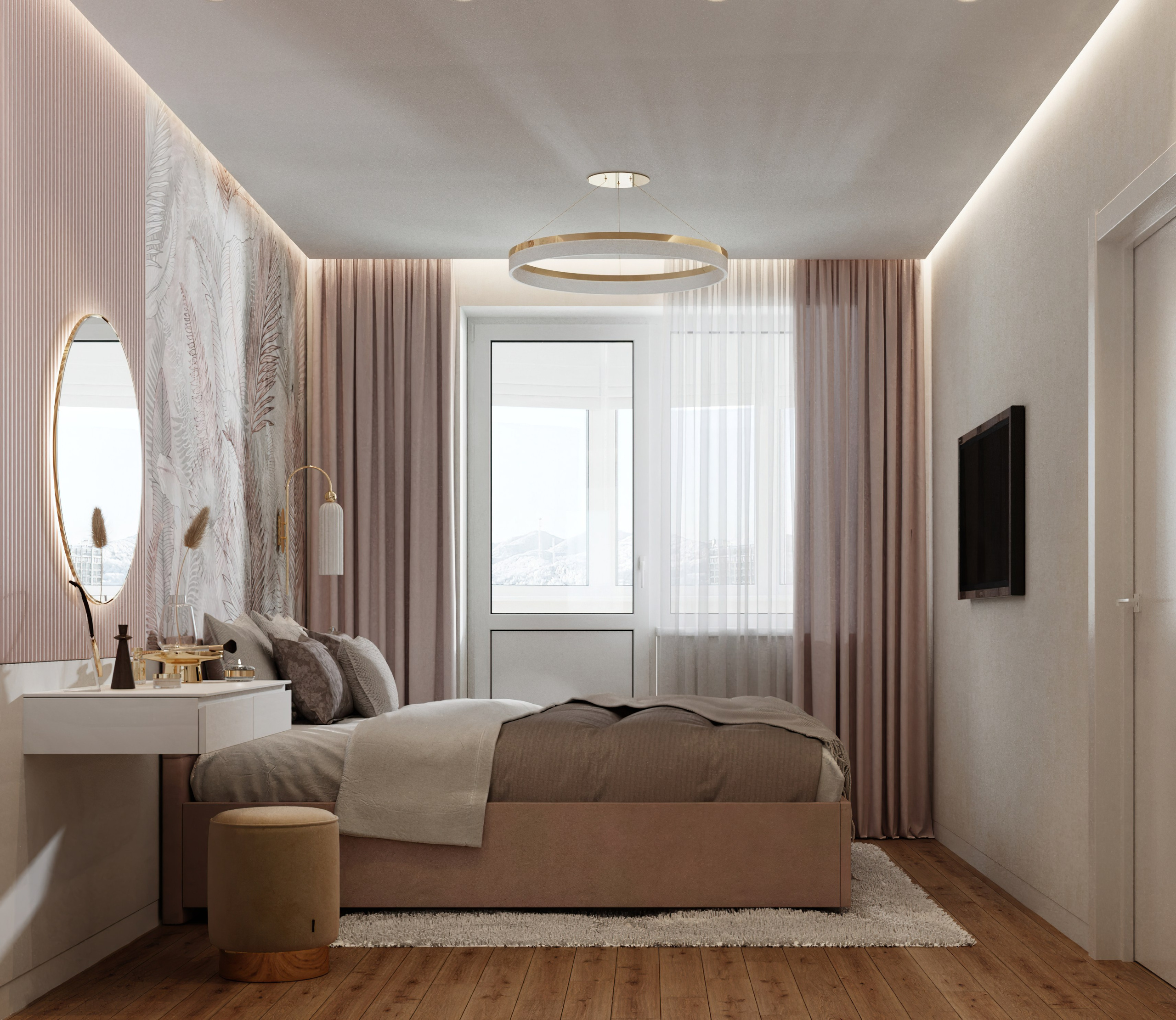 Визуализация квартиры 50 m². Заказать 3d визуализацию интерьеров — Дарья Веденёва