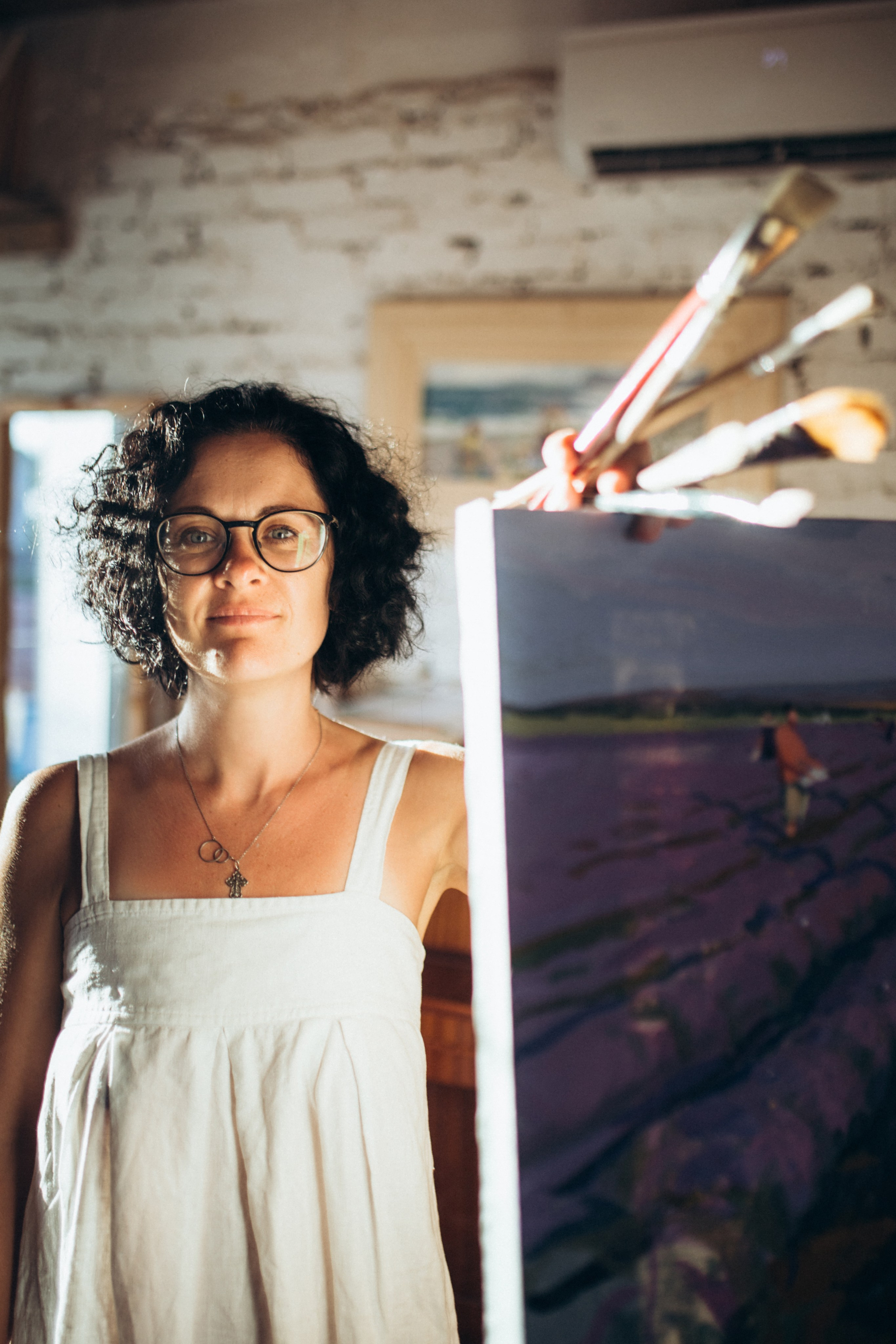 Художник Ольга Григорьева-Климова. Портретный фотограф В Крыму и преподаватель Екатерина Покровская