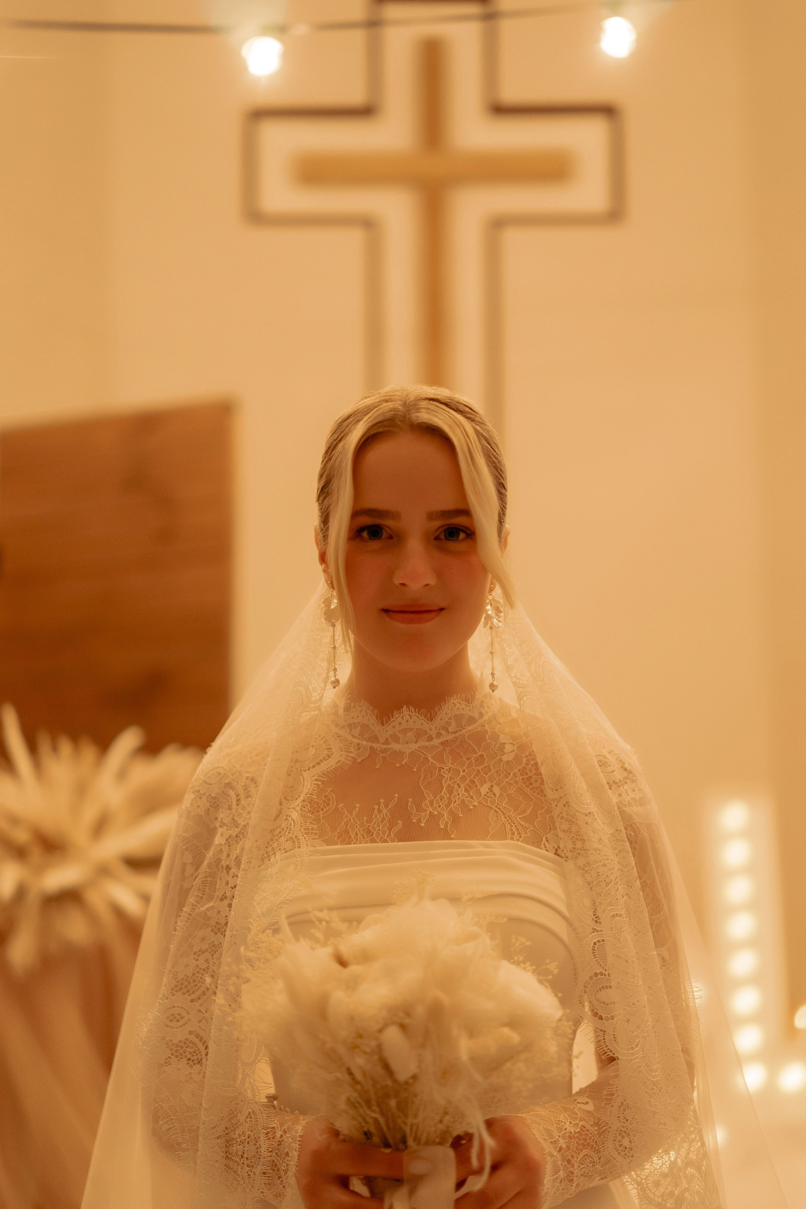 Свадьба в Уфе, венчание в Евангелическо-Лютеранская церкви. Свадебный фотограф в Уфе — Данилова Елена