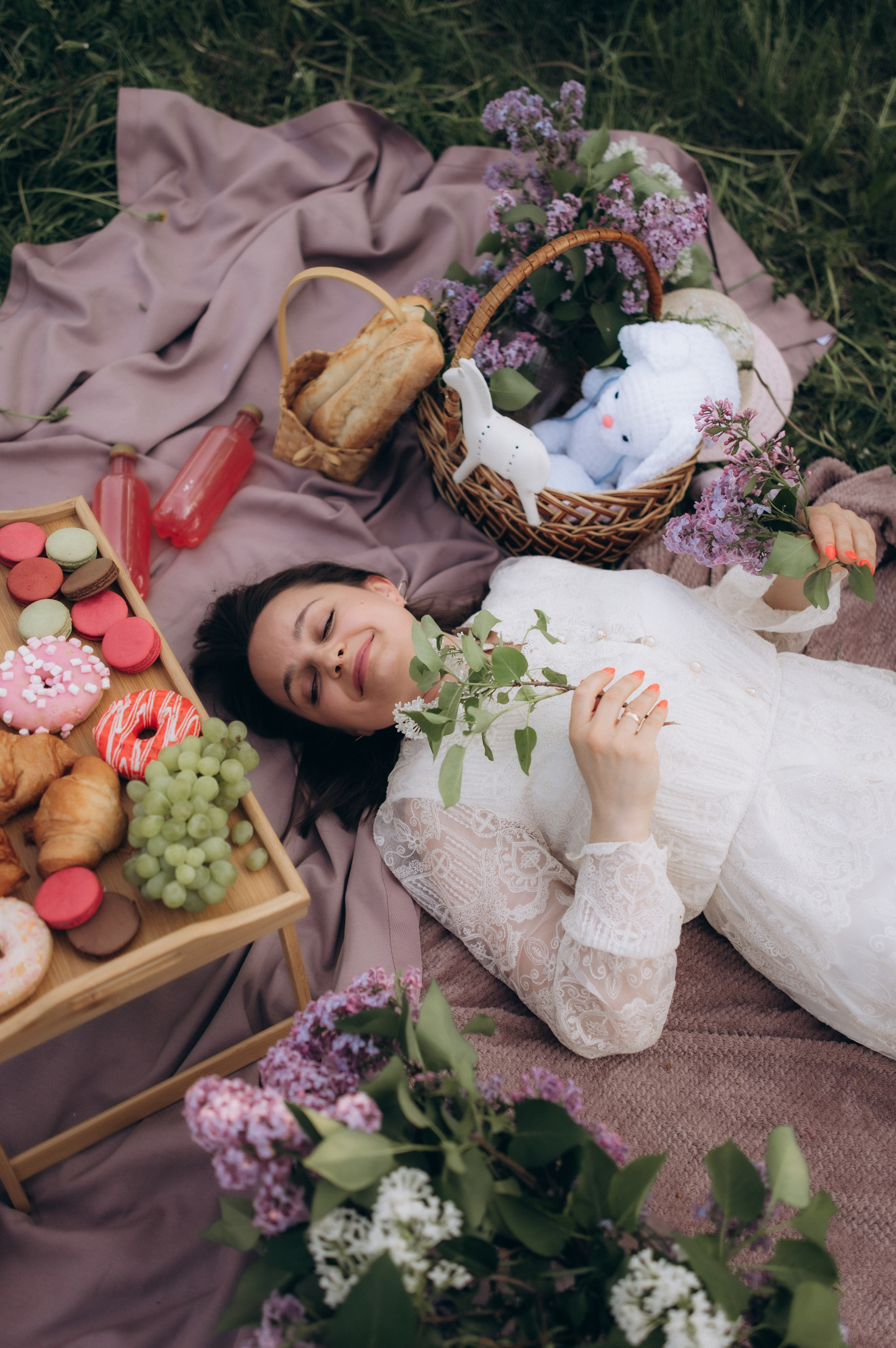 Фото-проект в сирени. Семейный фотограф в Санкт-Петербурге Александра Милованова