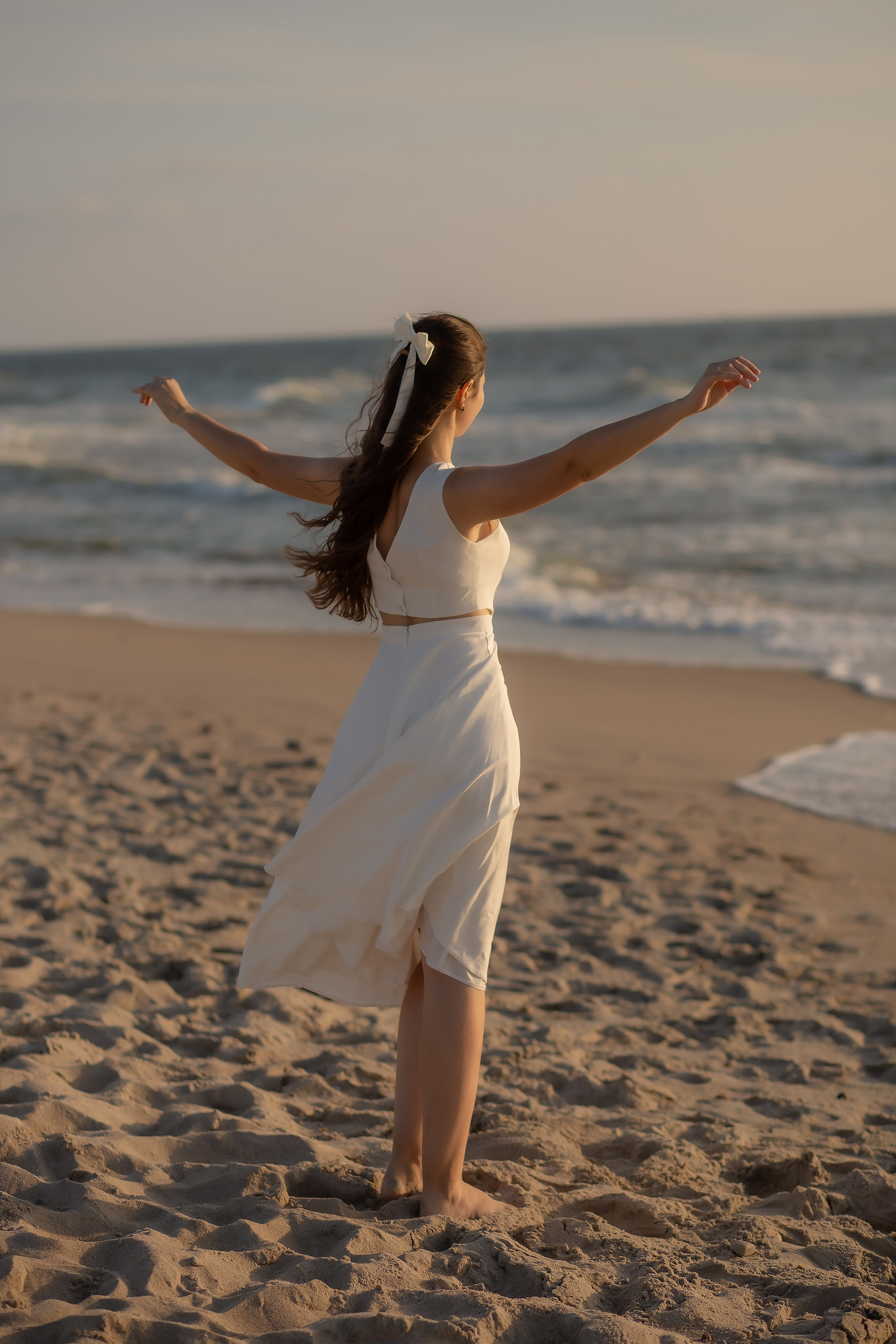 Ирина и Данил. Закат. Фотограф в Калининграде Решетникова Алина