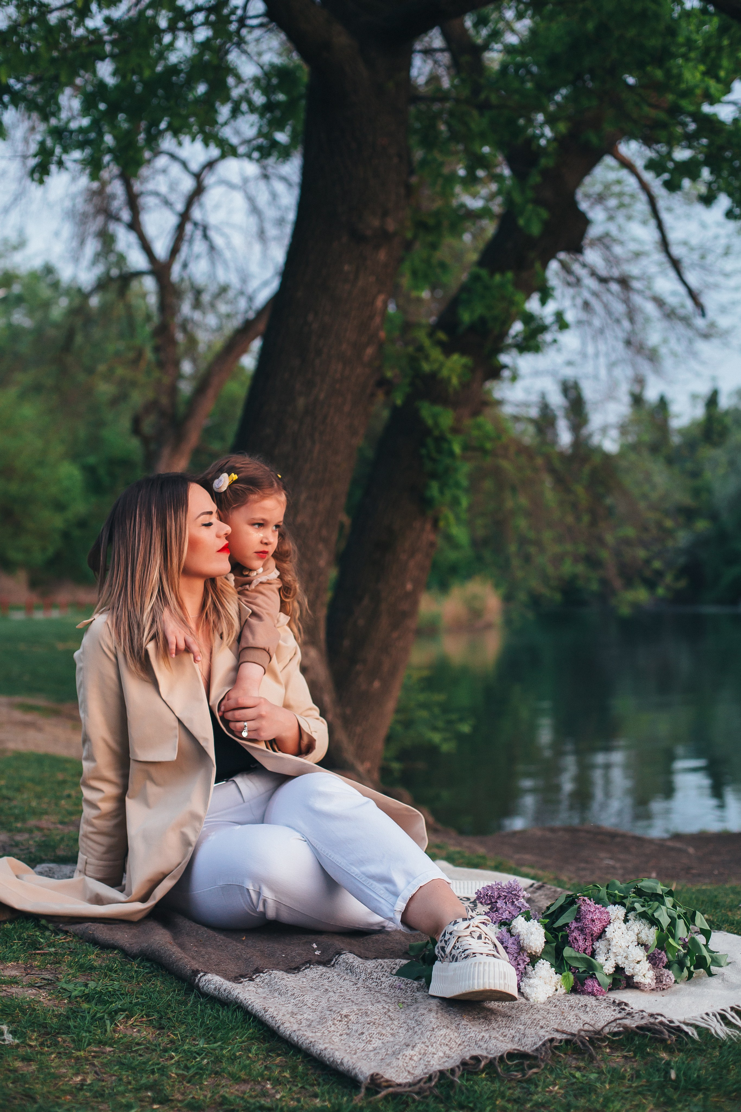 Семейная прогулка в парке. Фотограф Оксана Будко