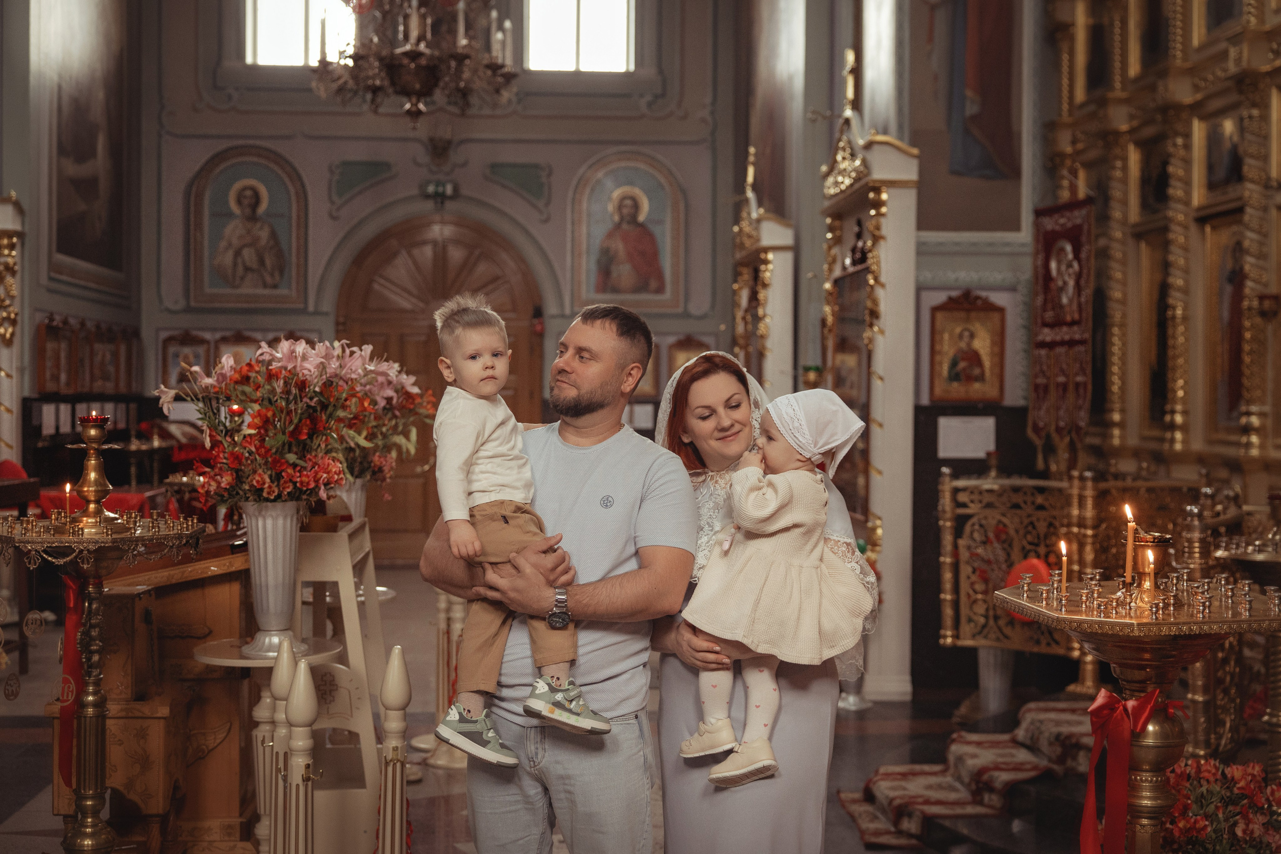 Таинство Крещения Полины. Храм А.Первозванного ст. Новотитаровская. Фотограф на Крещение и Венчание Краснодарский край — Гранкина Юлия
