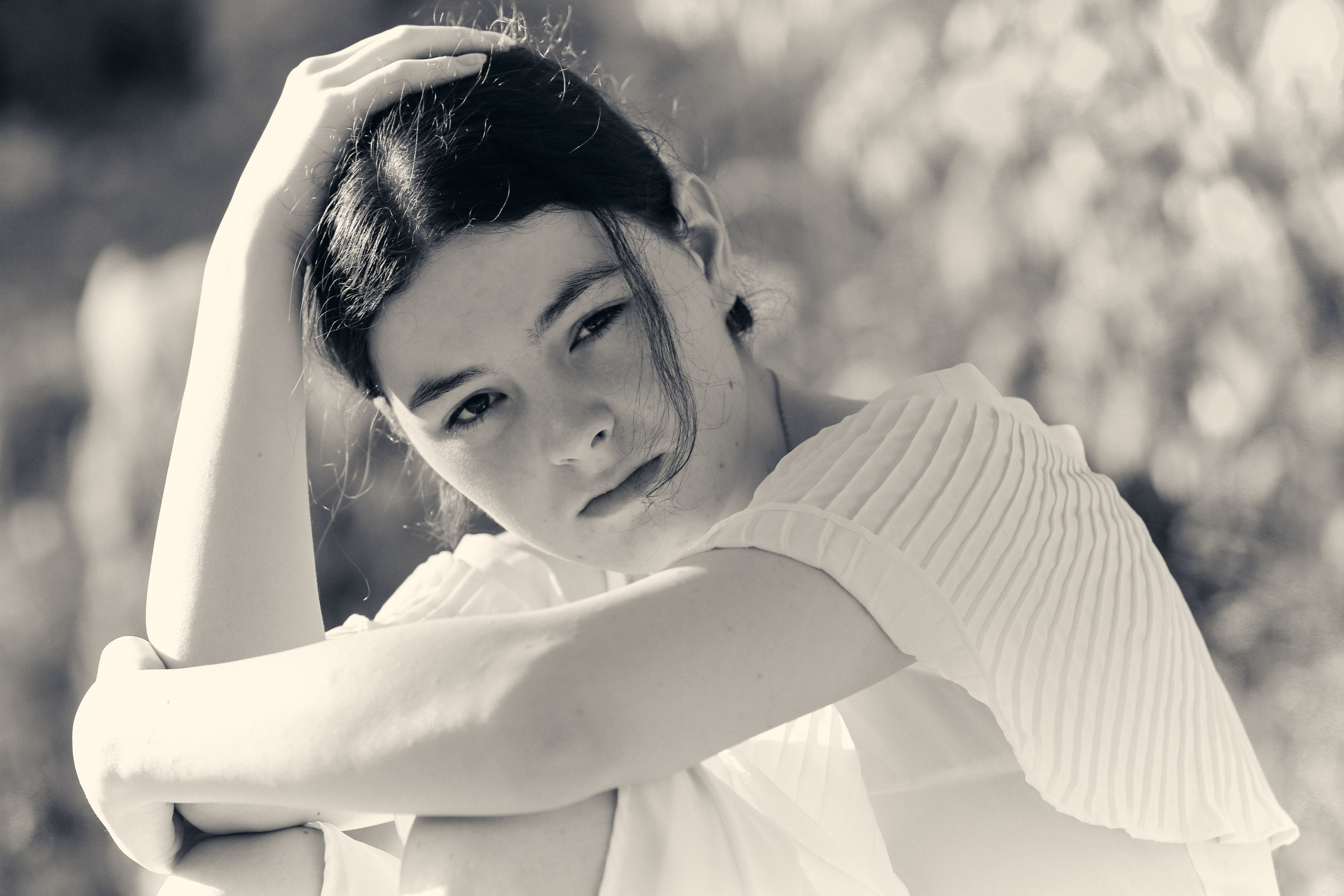 грустная девушка