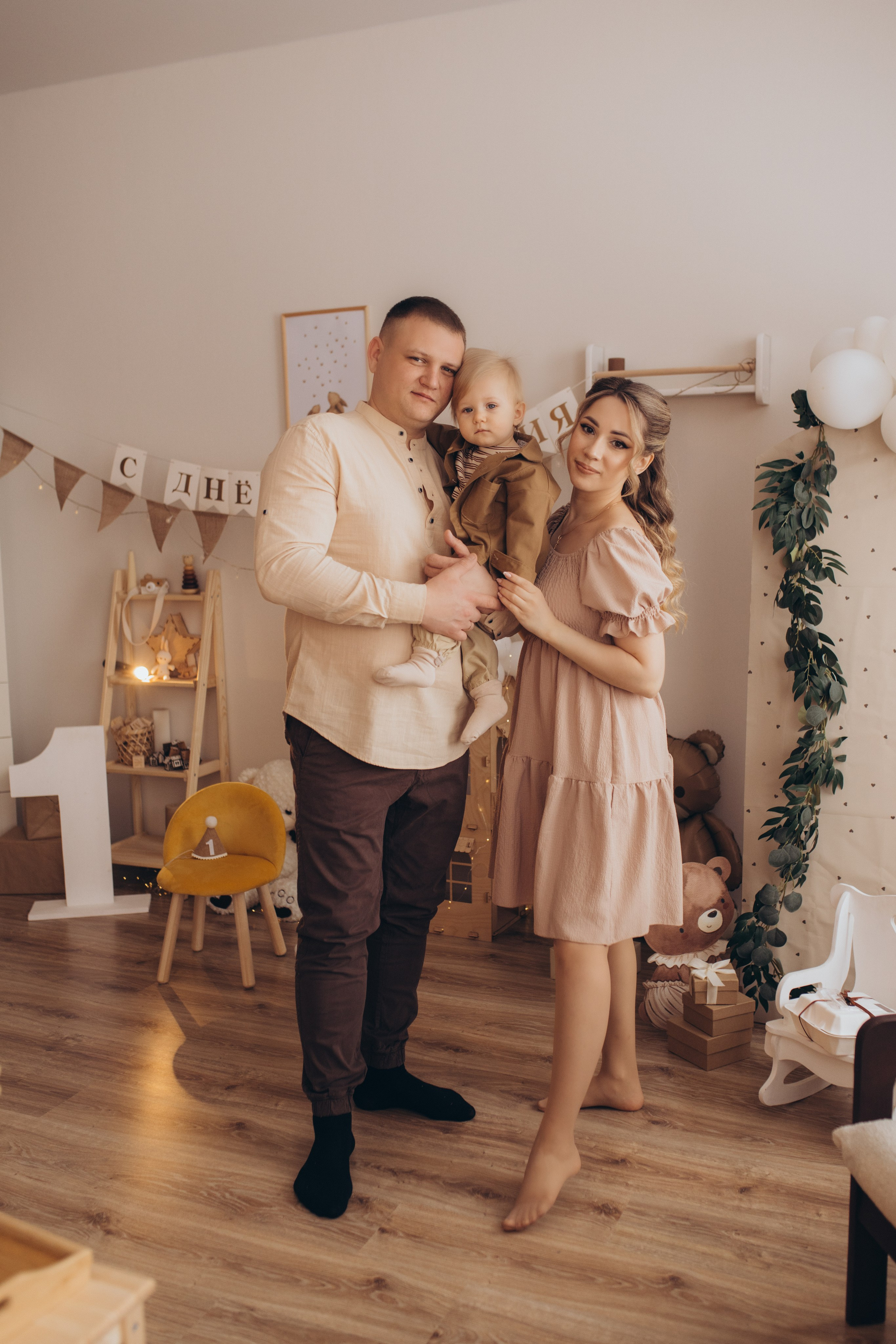 Первый День Рождения Марка. Свадебный и семейный фотограф в Белгороде Евгения Курочкина