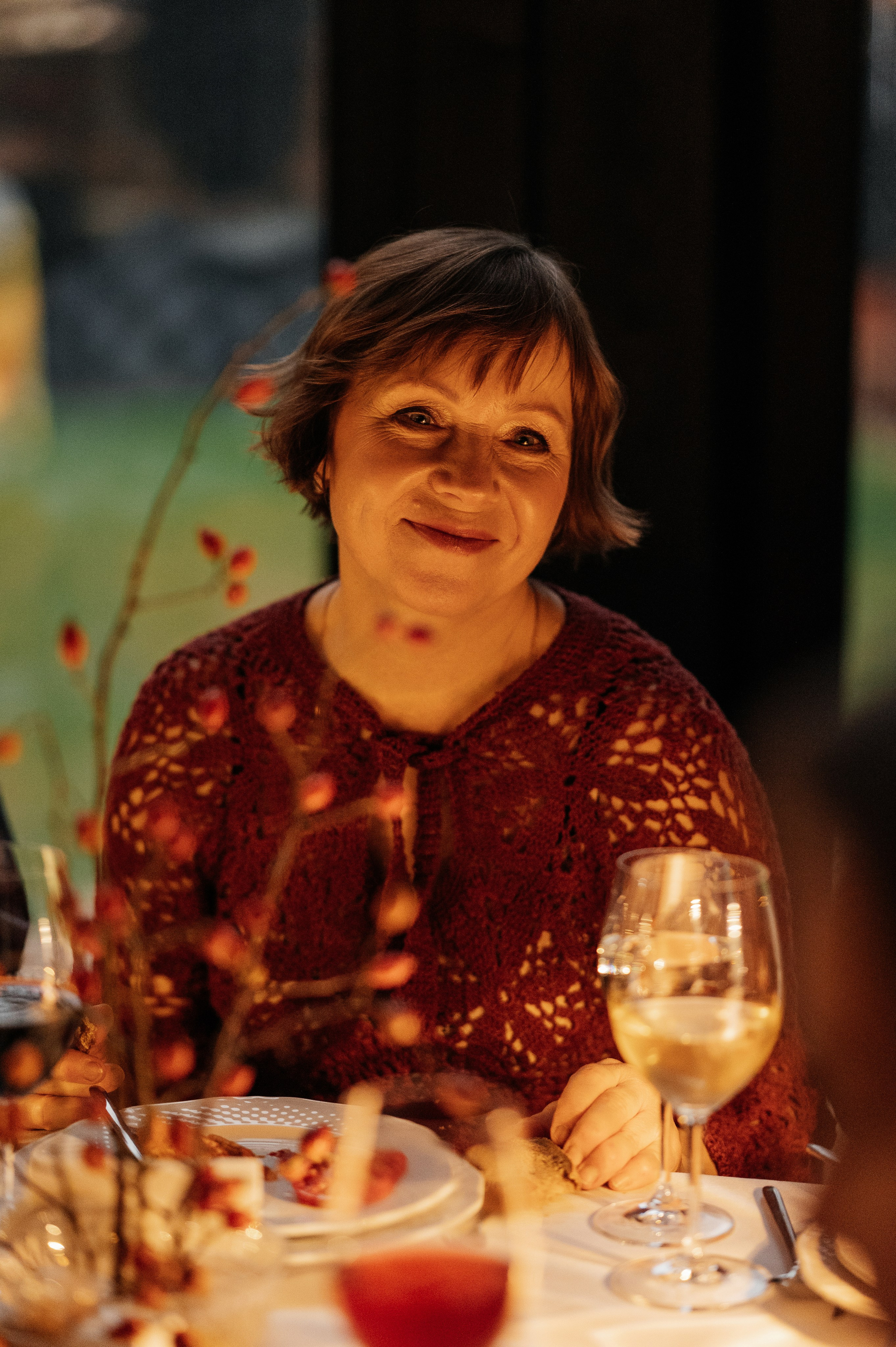 Невероятно атмосферный семейный ужин. Wedding photographer in Moscow and around the world Andrey Medvednikov