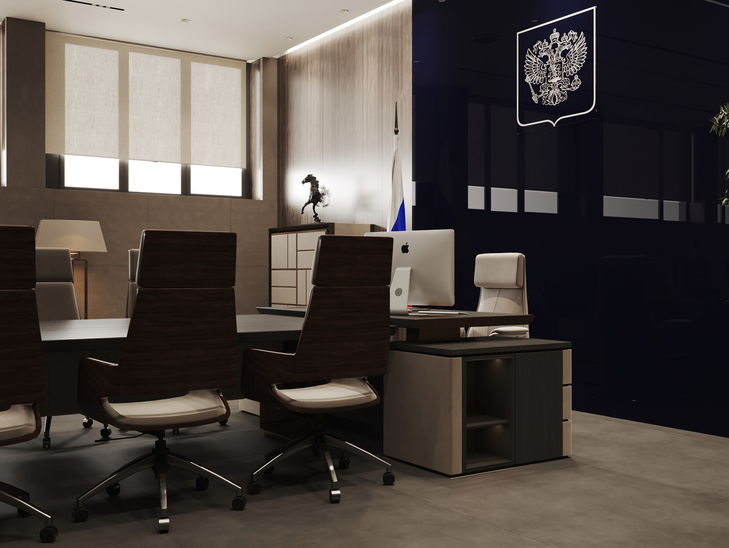 VIP Конференц-зал3. Интерьерный 3Д Визуализатор Маргарита Оберемко